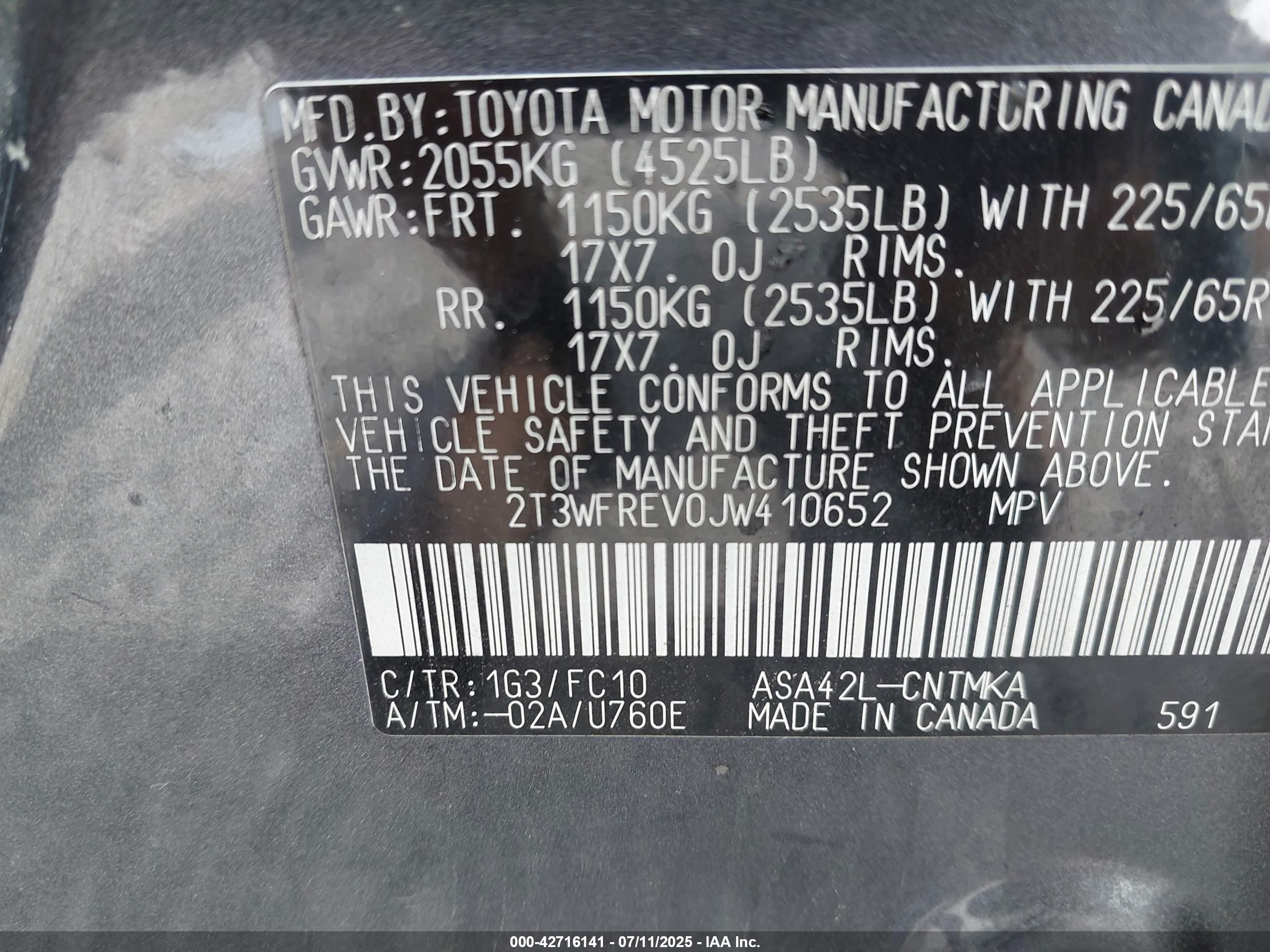 TOYOTA RAV4 image 9