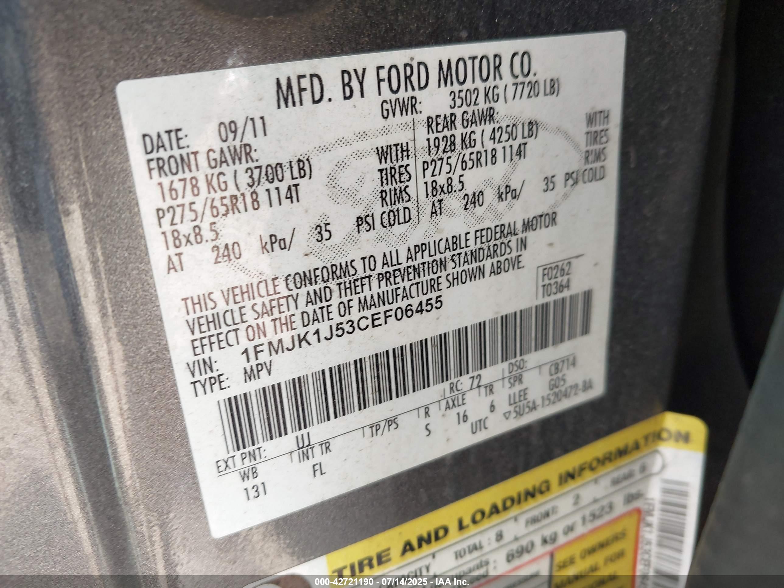 FORD EXPEDITION image 9