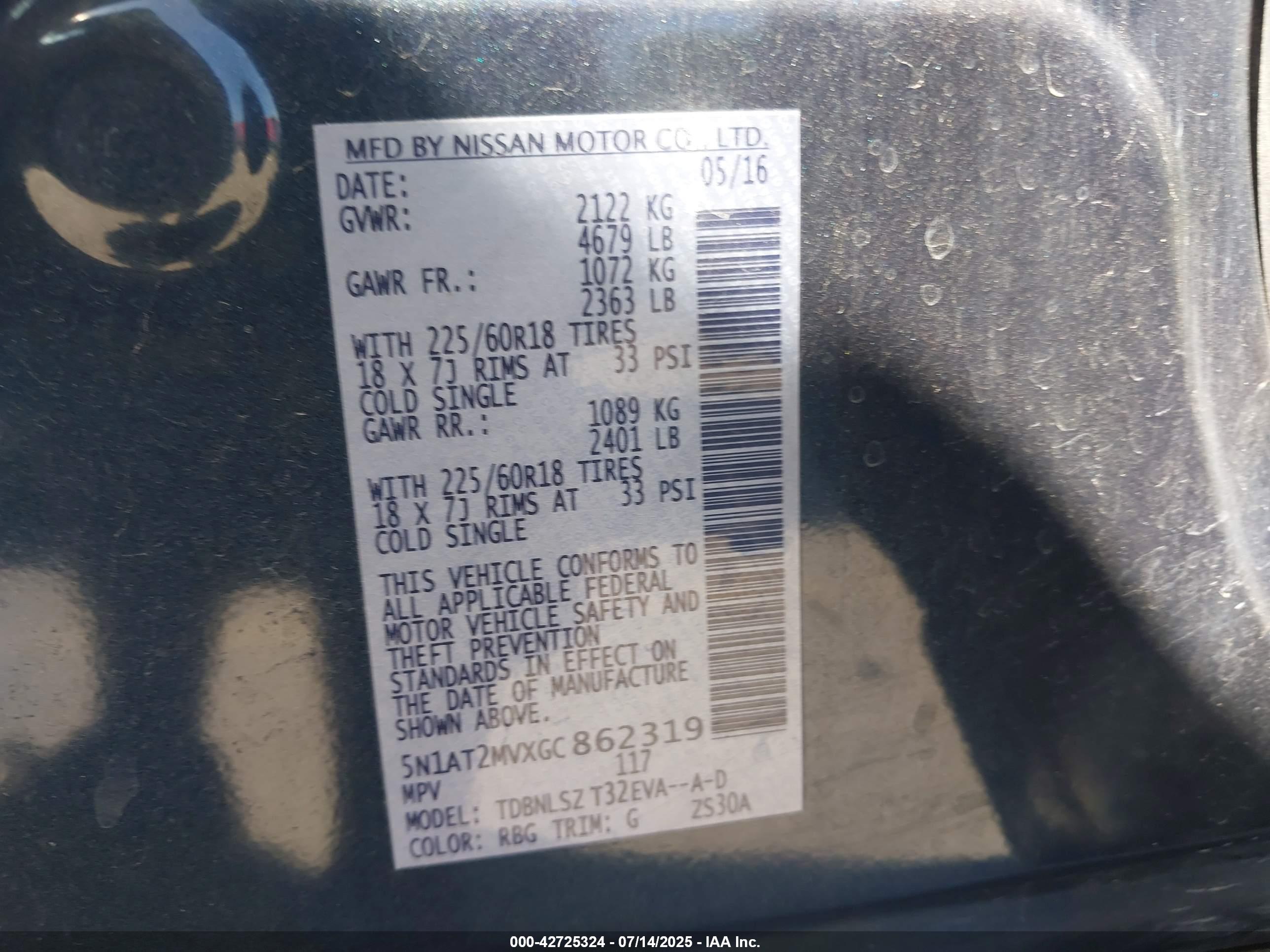 NISSAN ROGUE image 9
