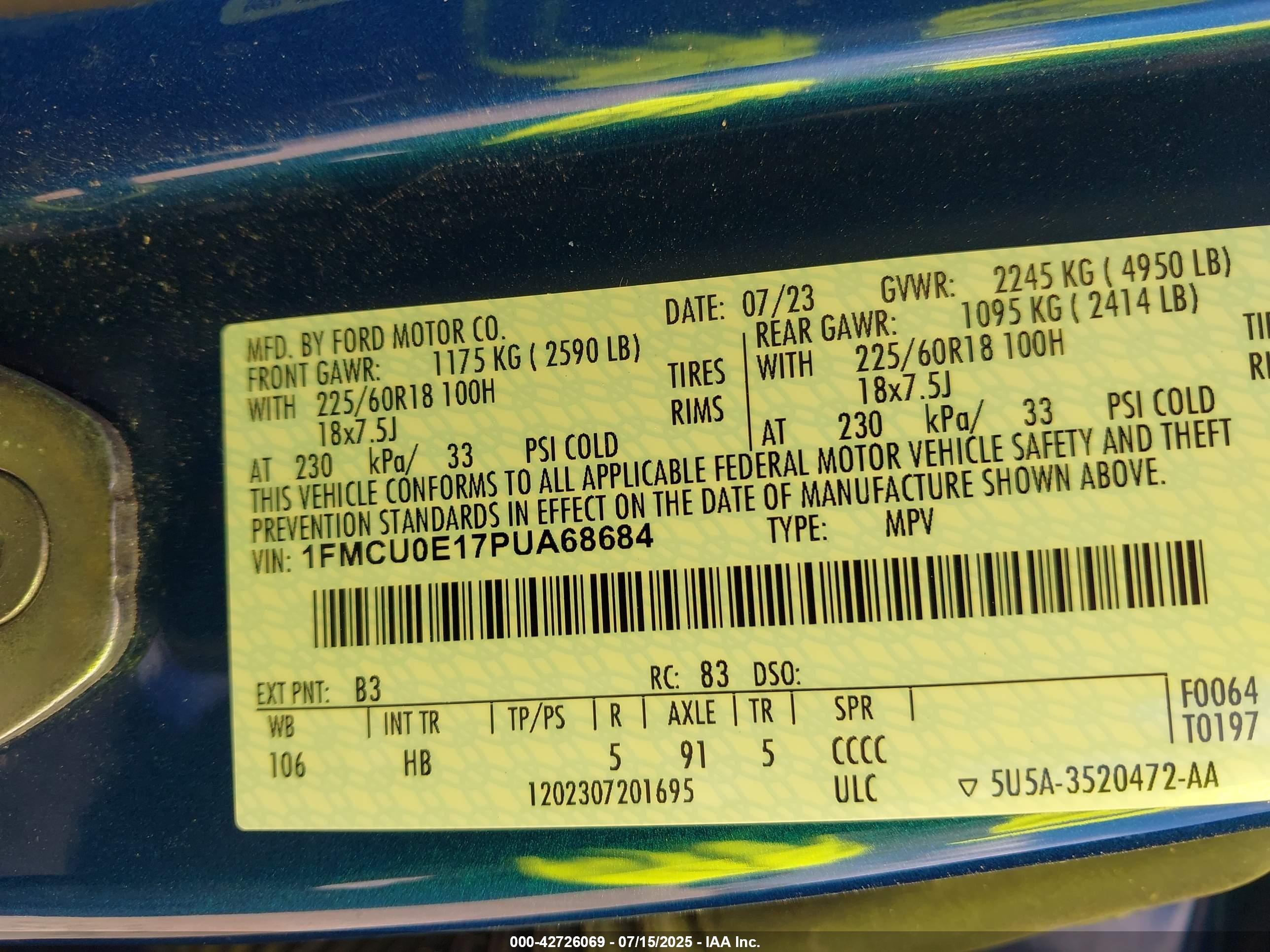 FORD ESCAPE image 9