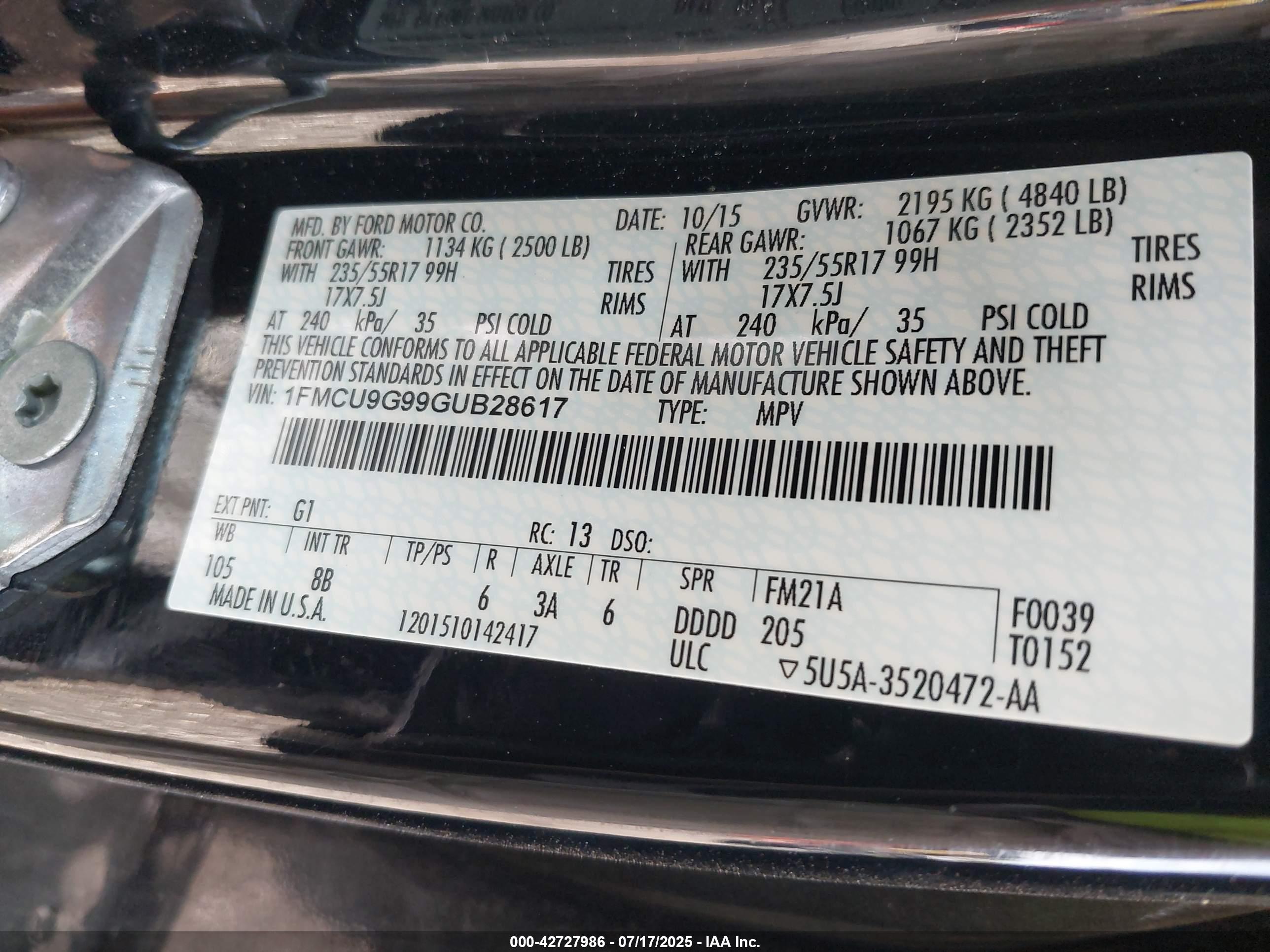 FORD ESCAPE image 9