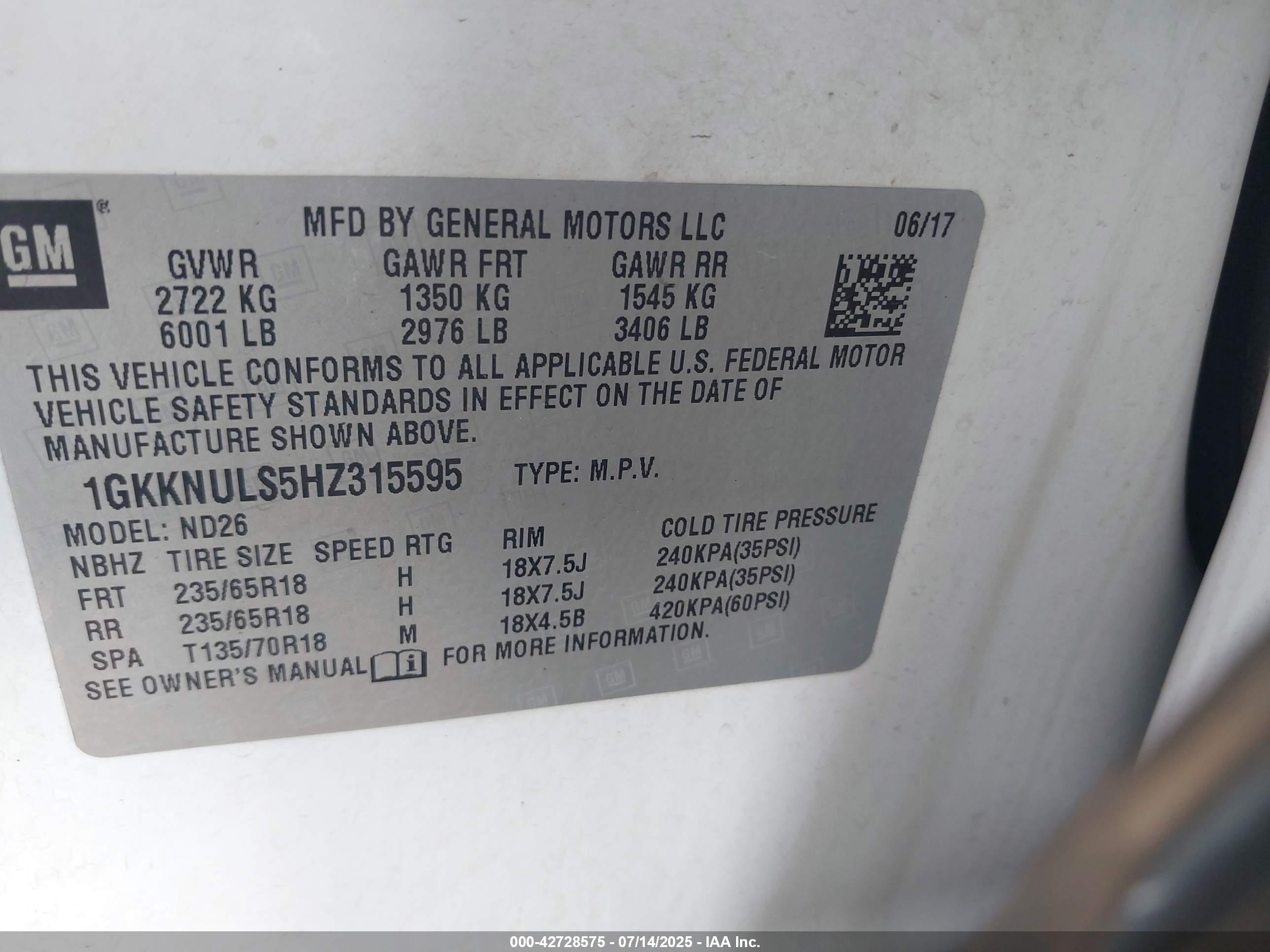 GMC ACADIA image 9