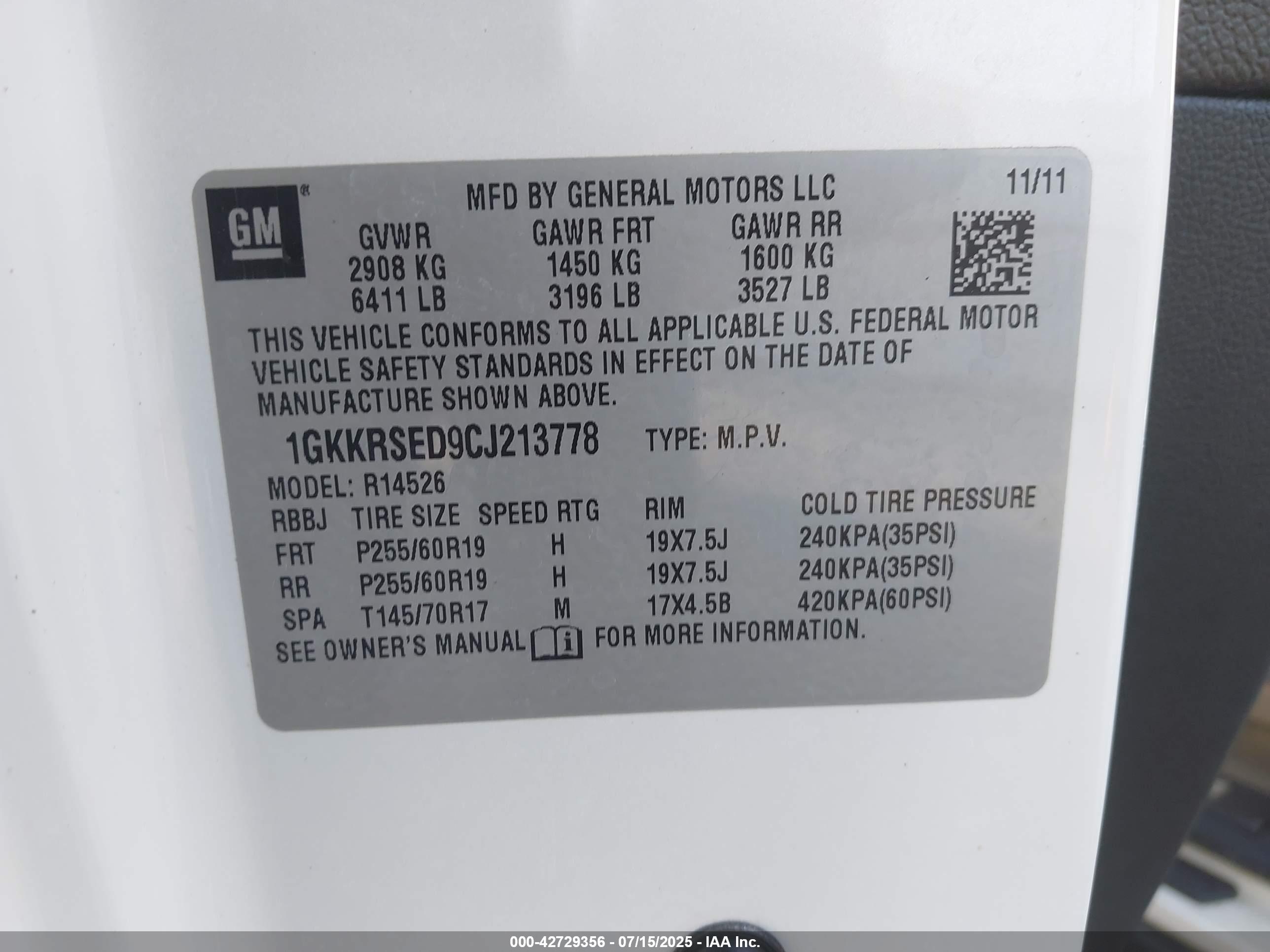 GMC ACADIA image 9