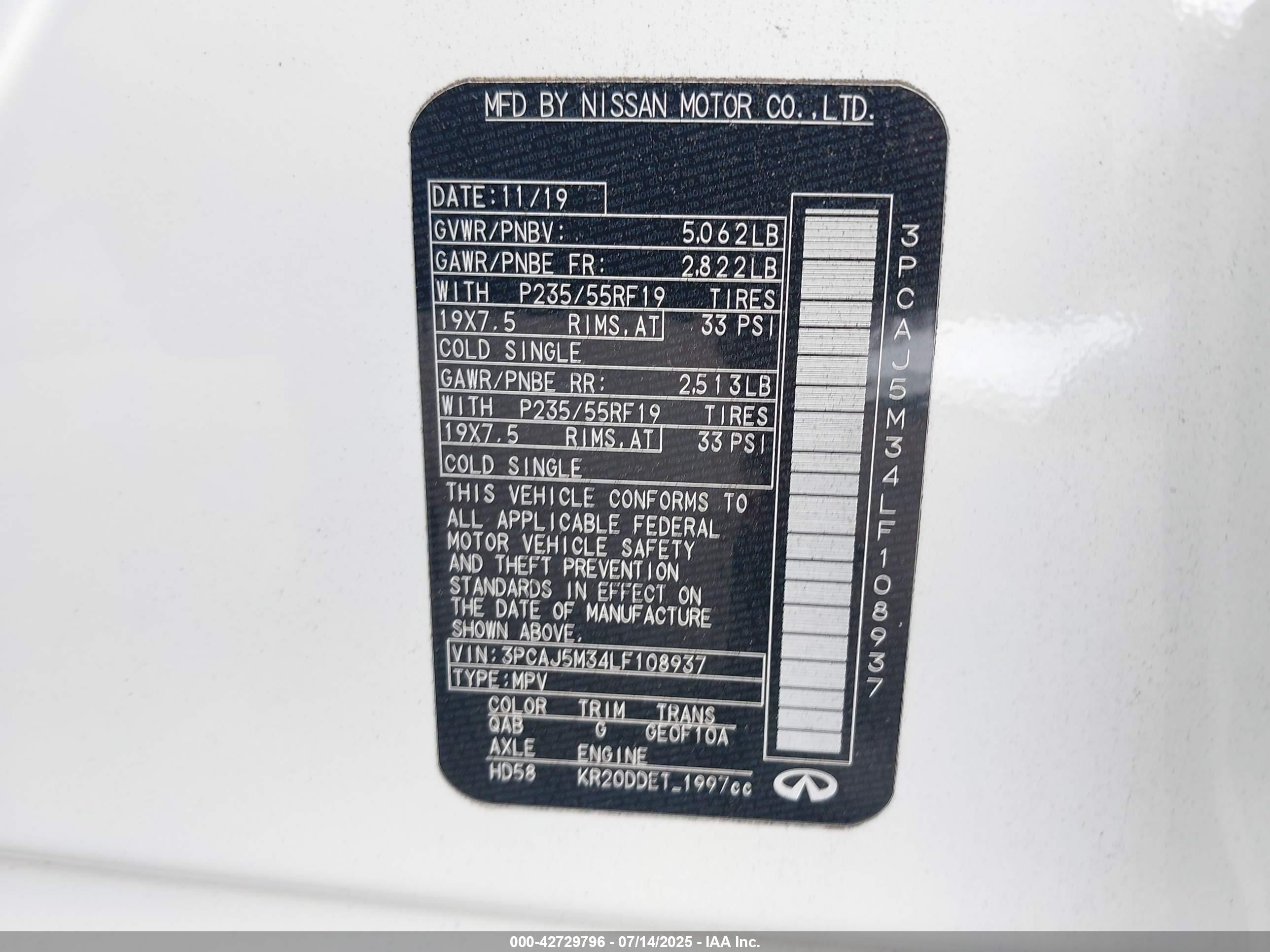 INFINITI QX50 image 9