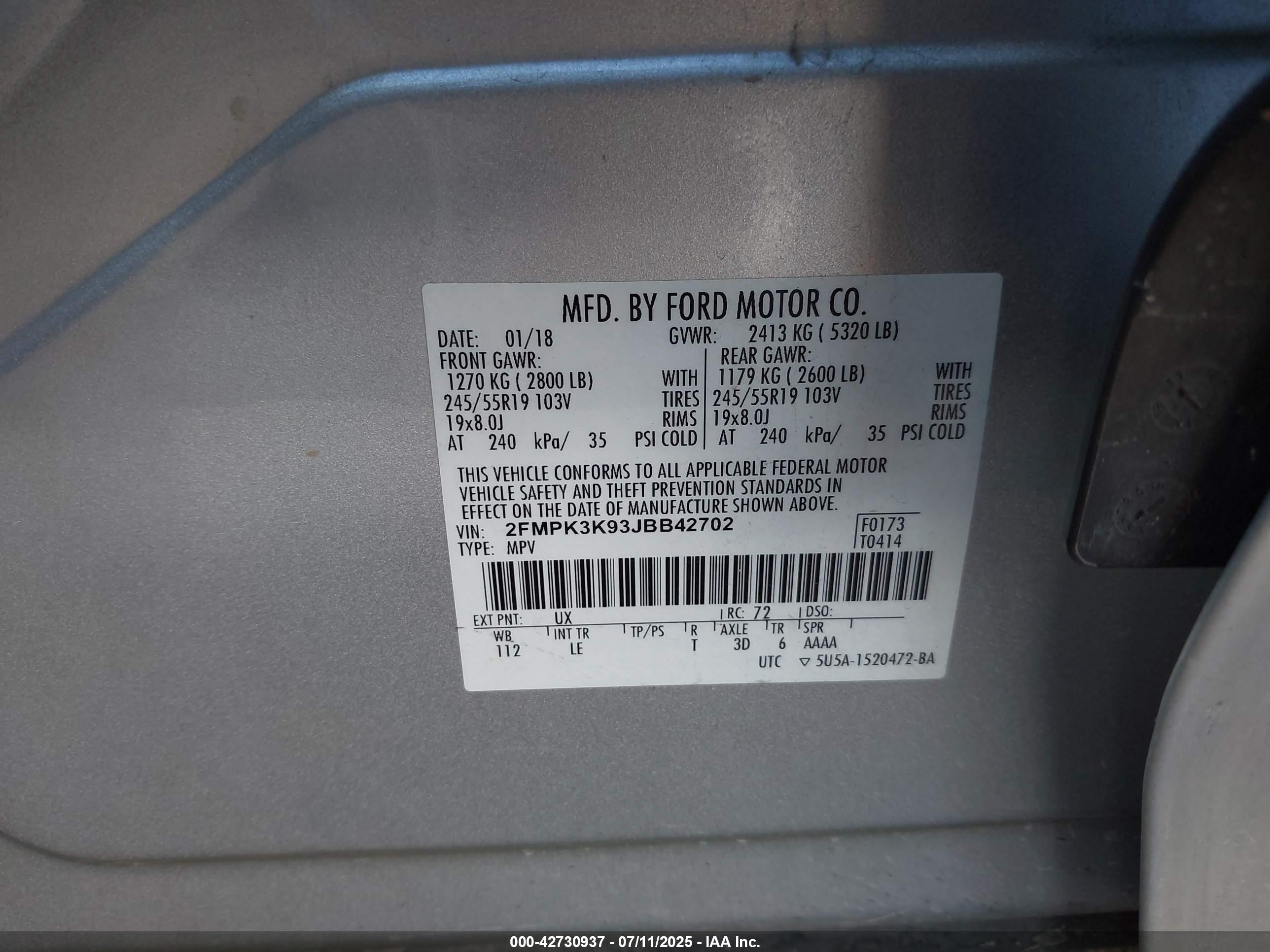 FORD EDGE image 9