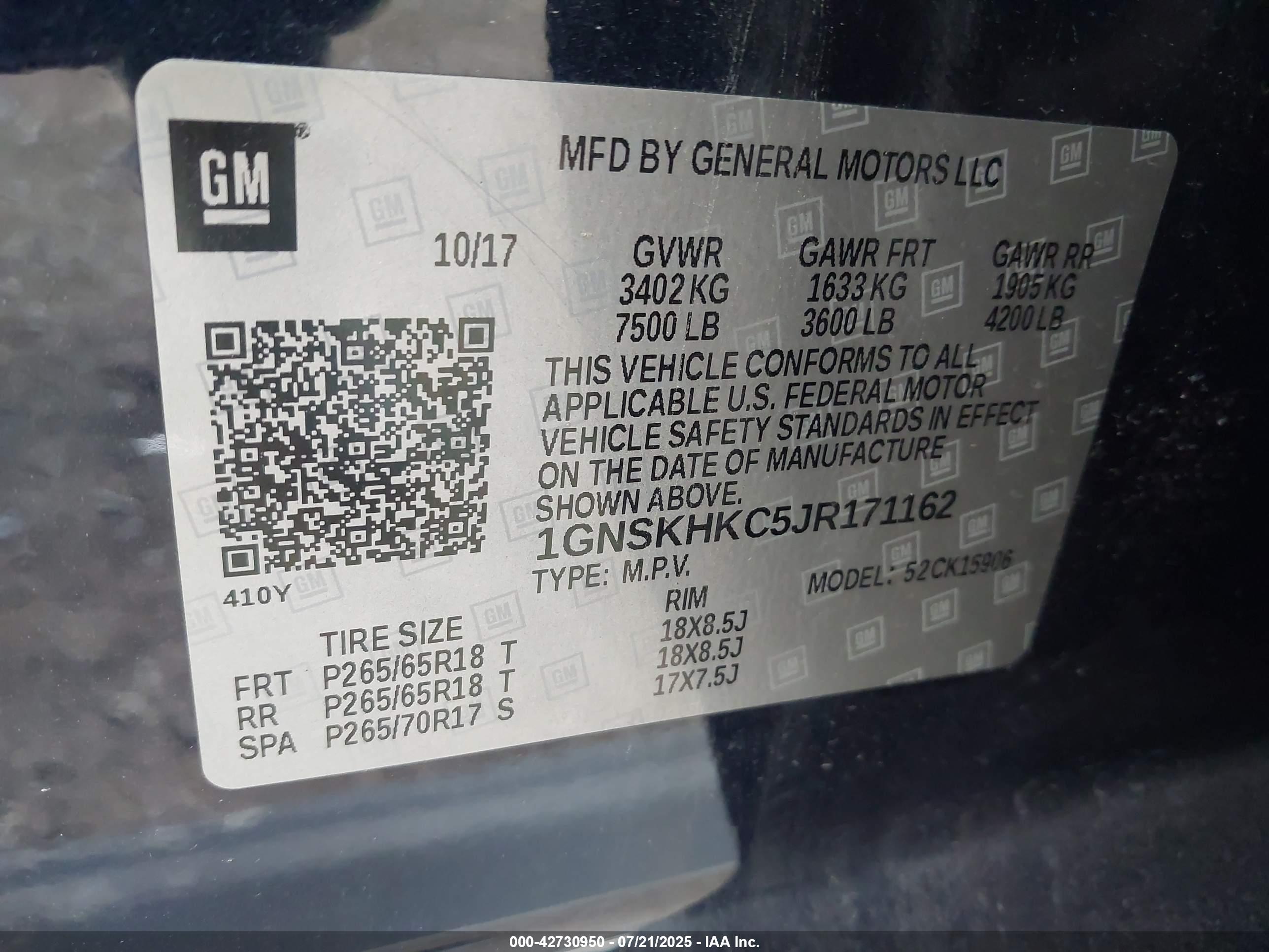 CHEVROLET SUBURBAN image 9