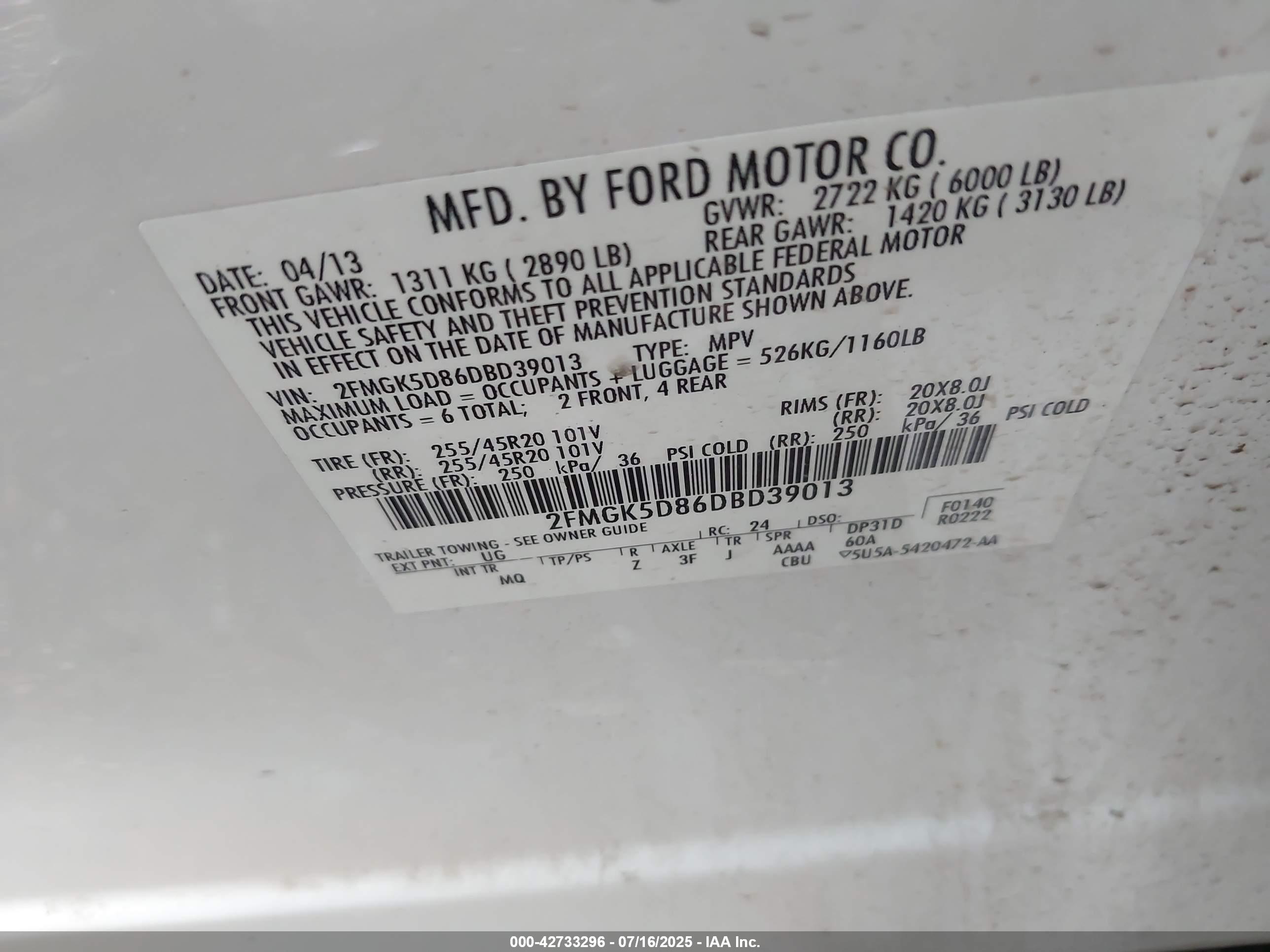FORD FLEX image 9