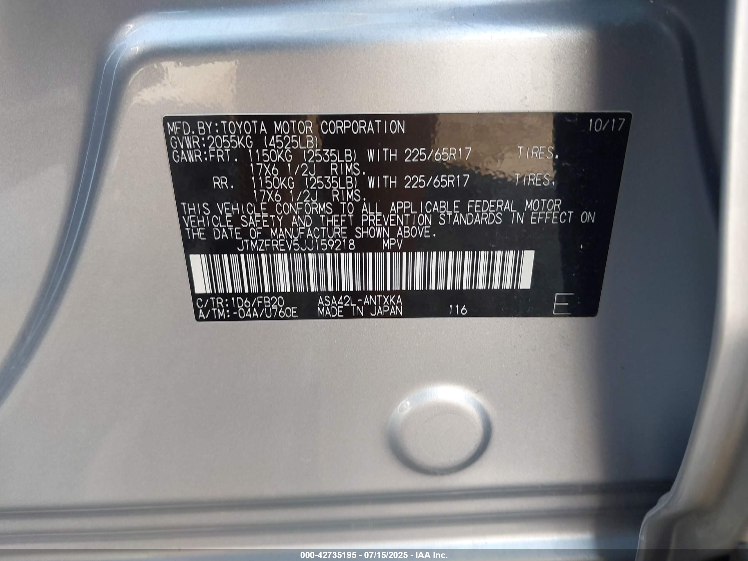 TOYOTA RAV4 image 9