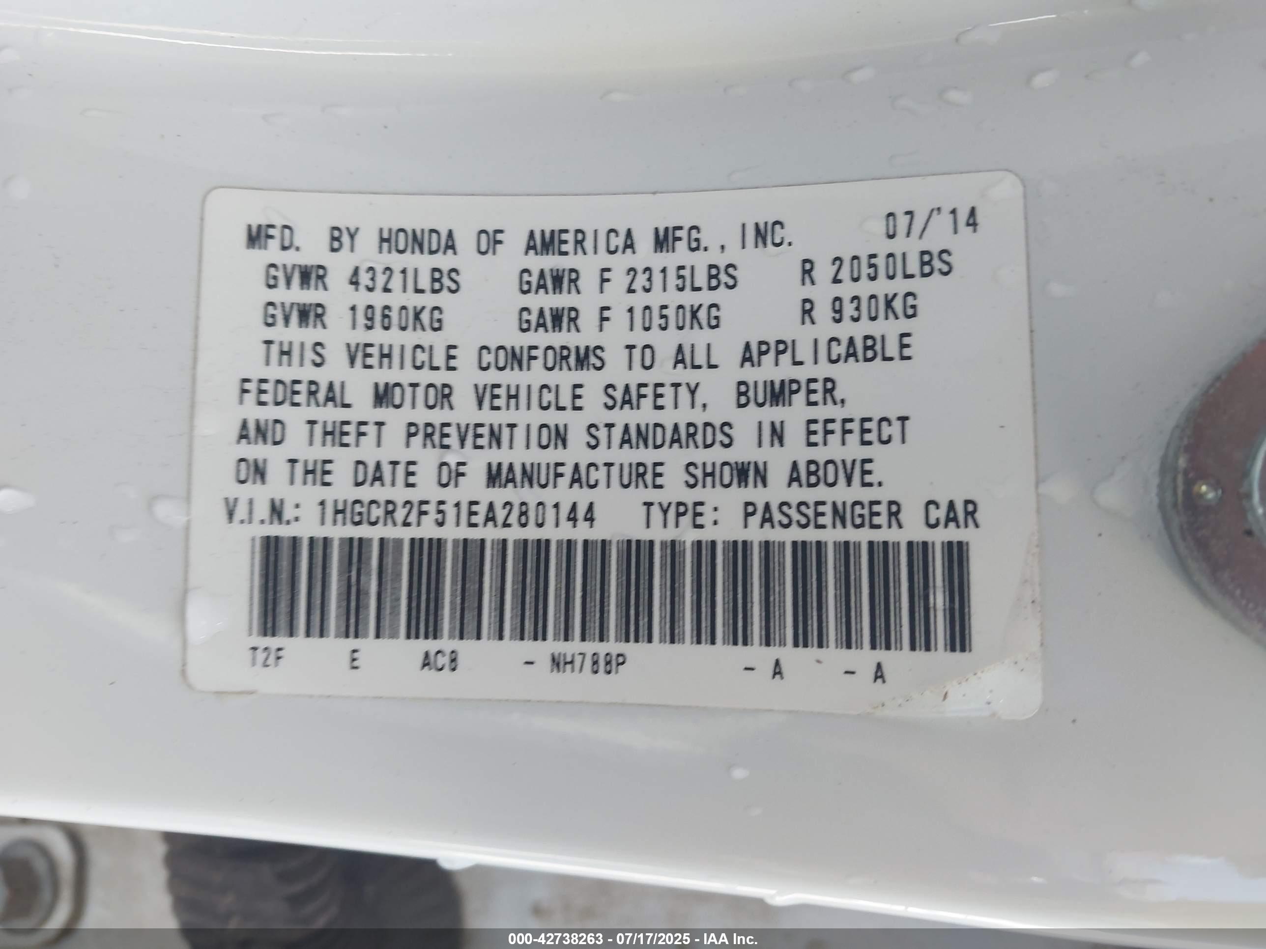 HONDA ACCORD image 9