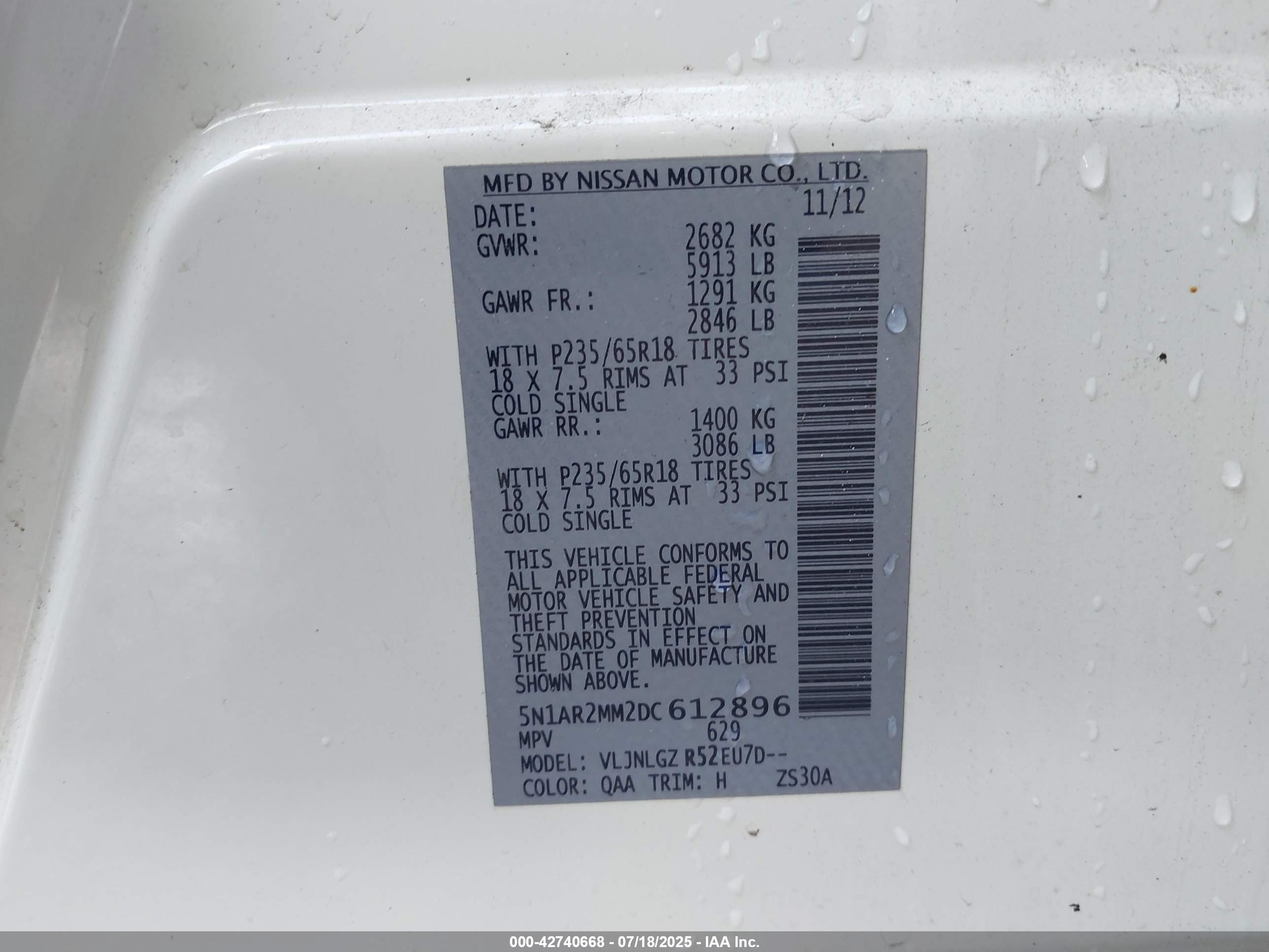 NISSAN PATHFINDER image 9