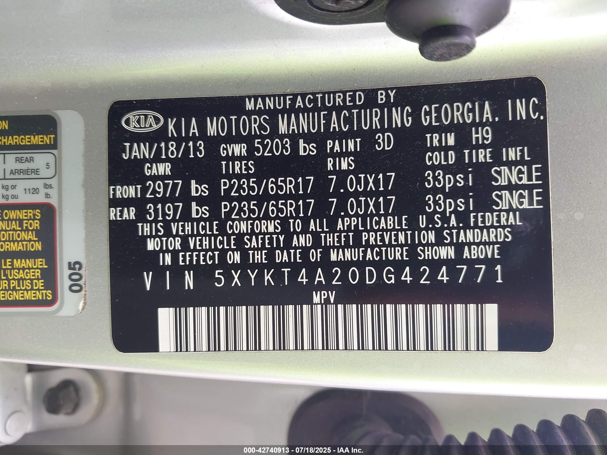 KIA SORENTO image 9