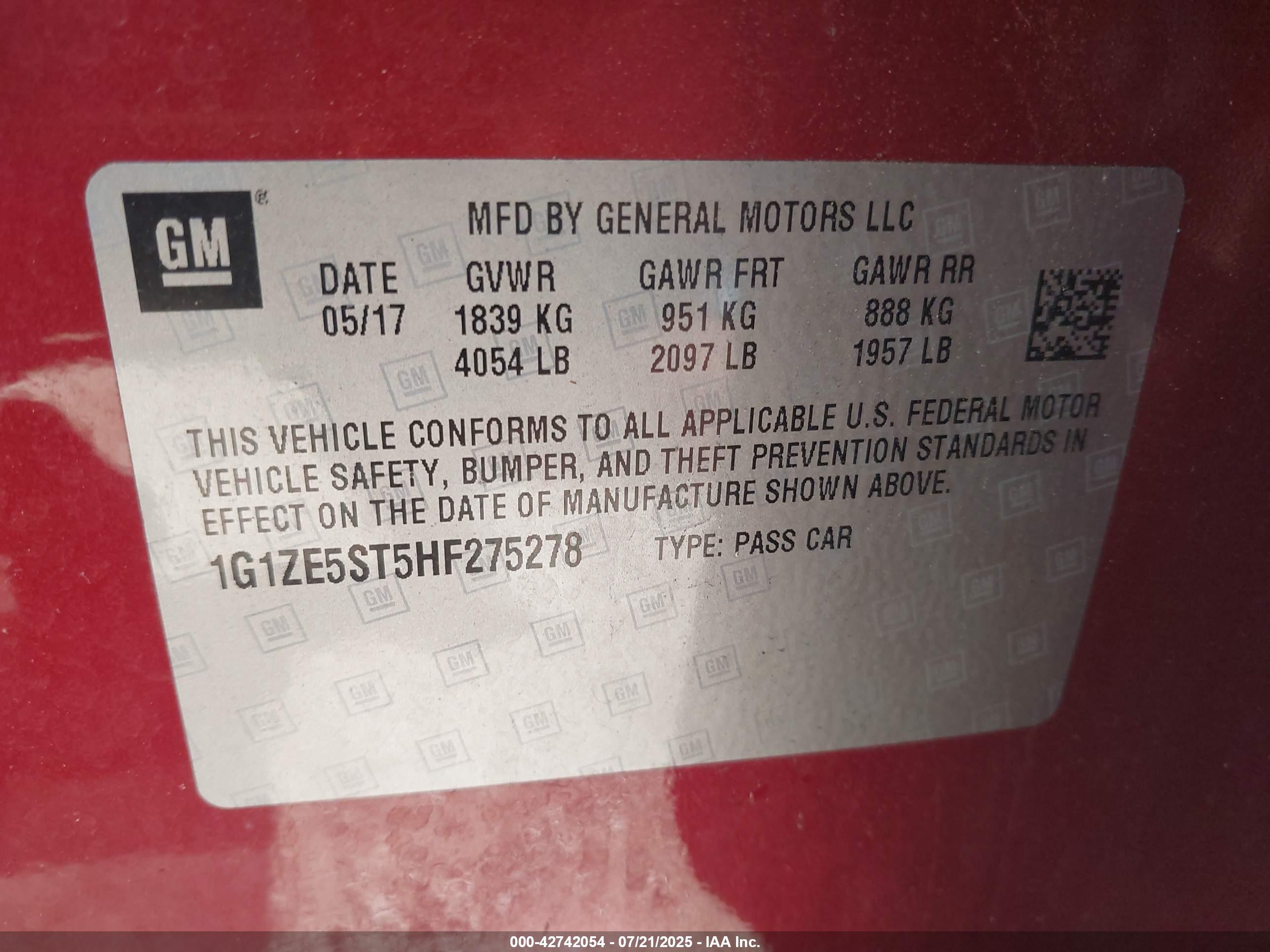 CHEVROLET MALIBU image 9