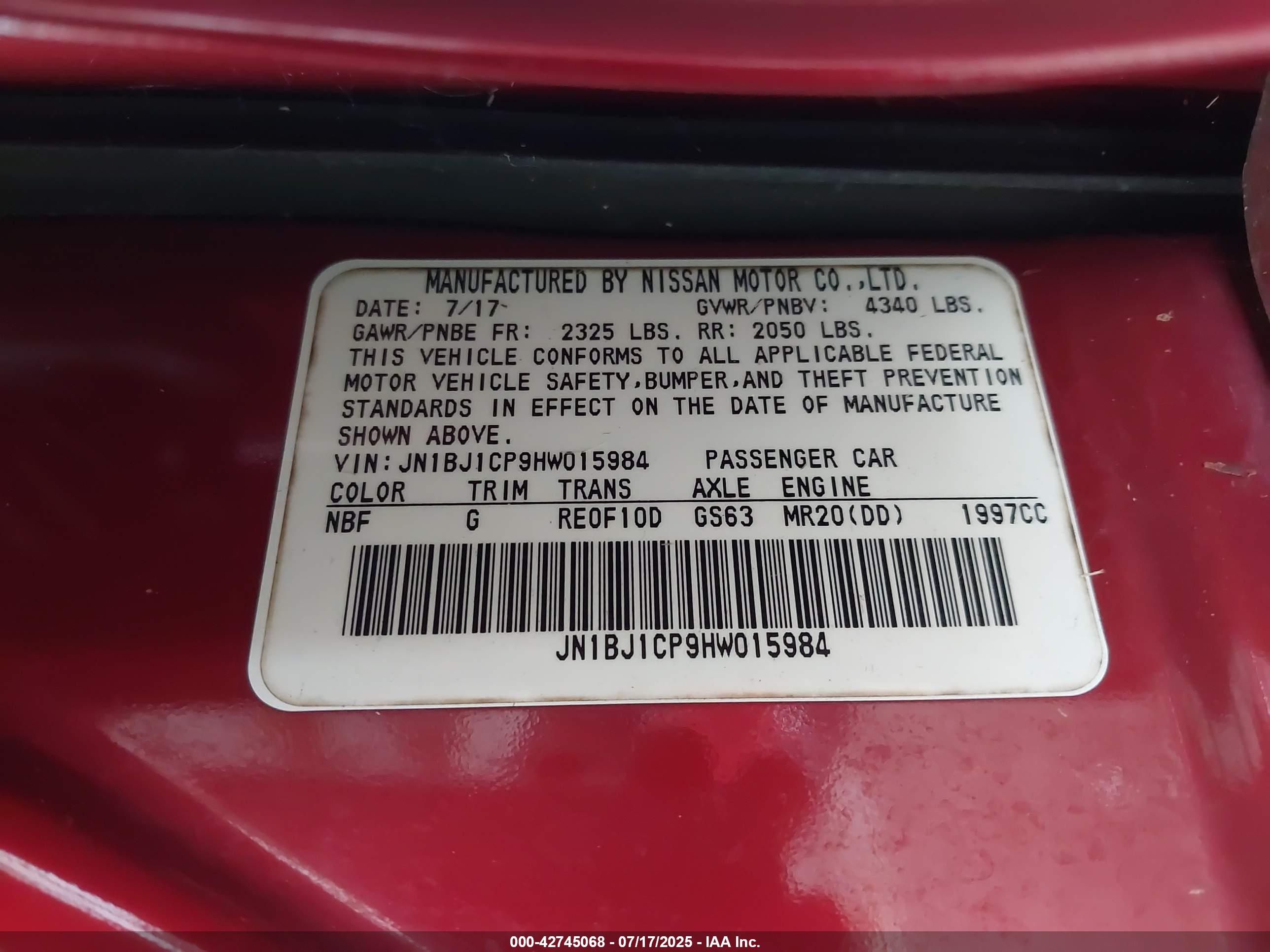 NISSAN ROGUE image 9