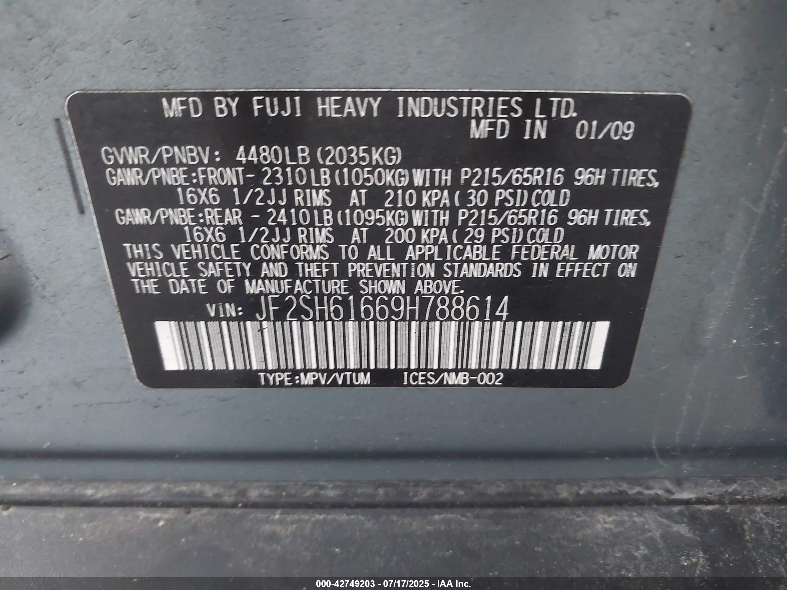 SUBARU FORESTER image 9