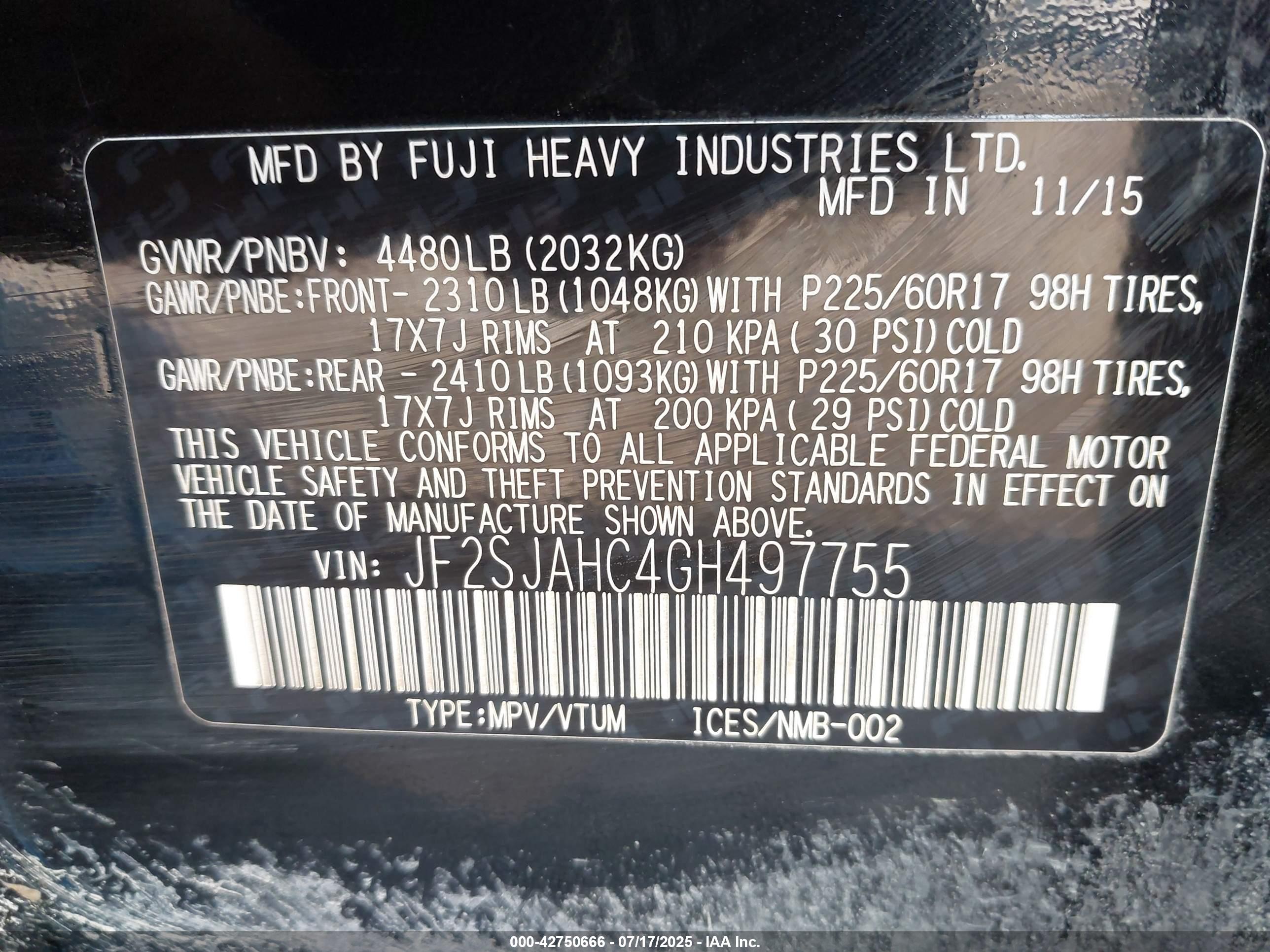 SUBARU FORESTER image 9