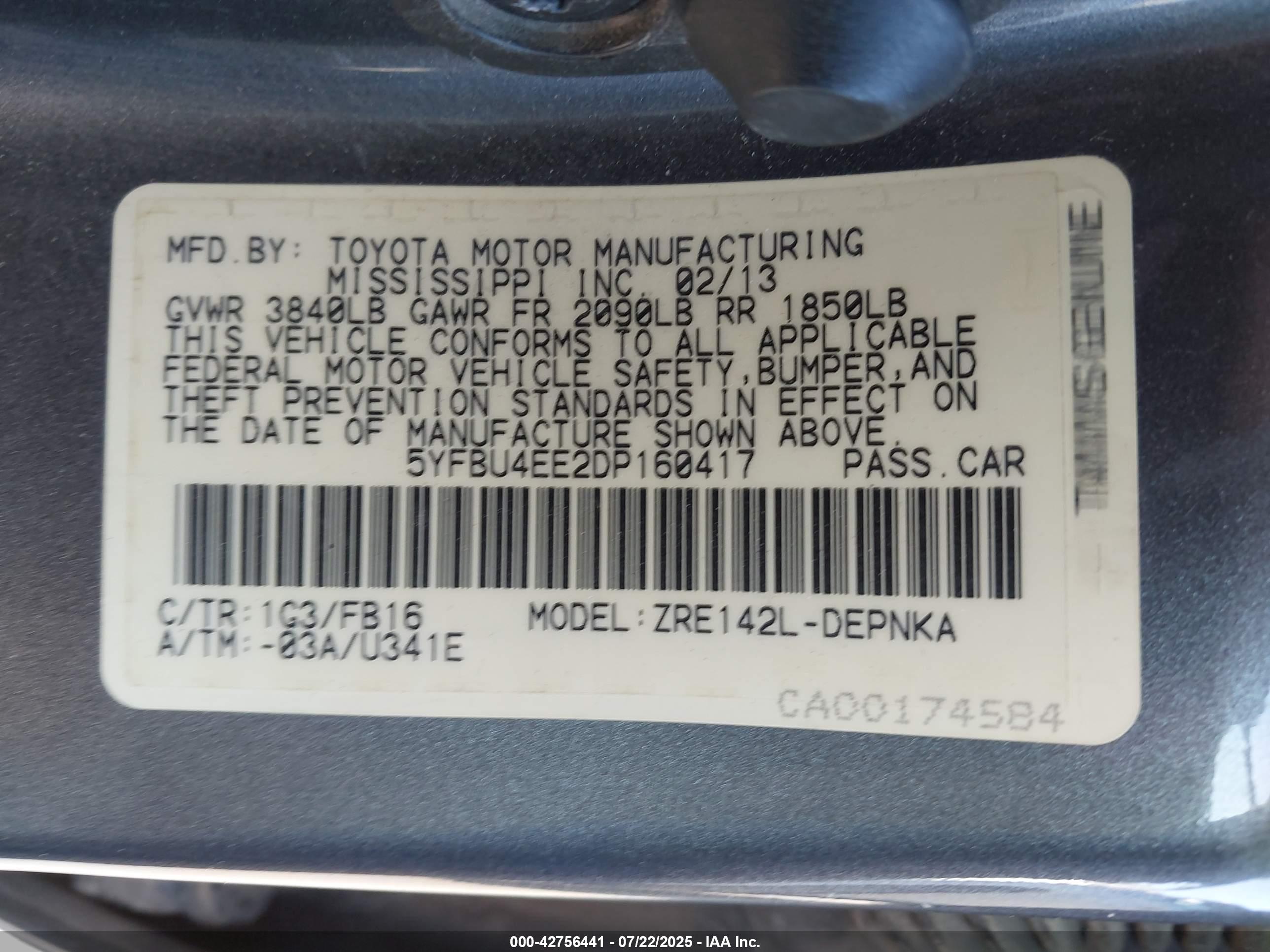 TOYOTA COROLLA image 9