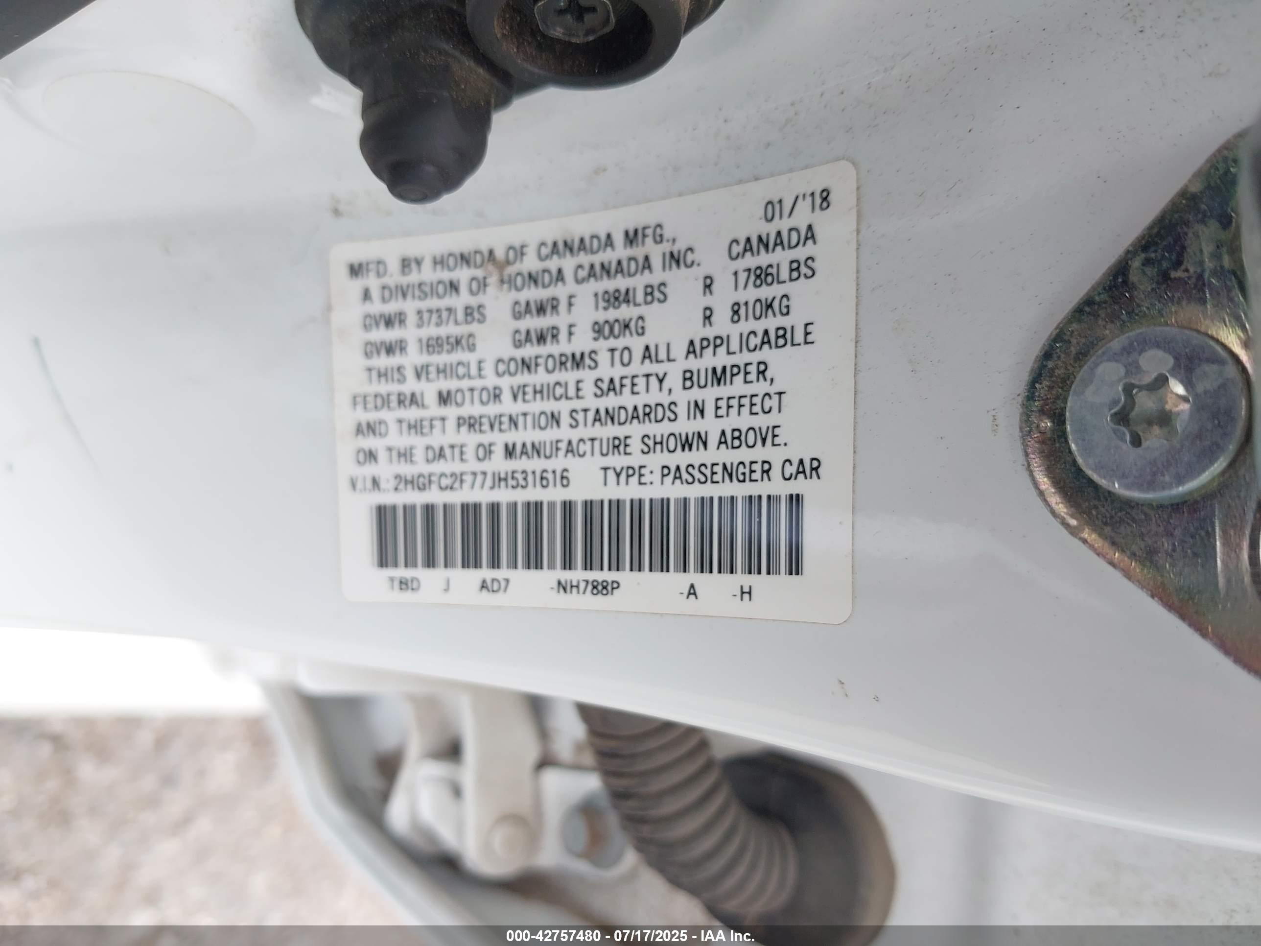 HONDA CIVIC image 9