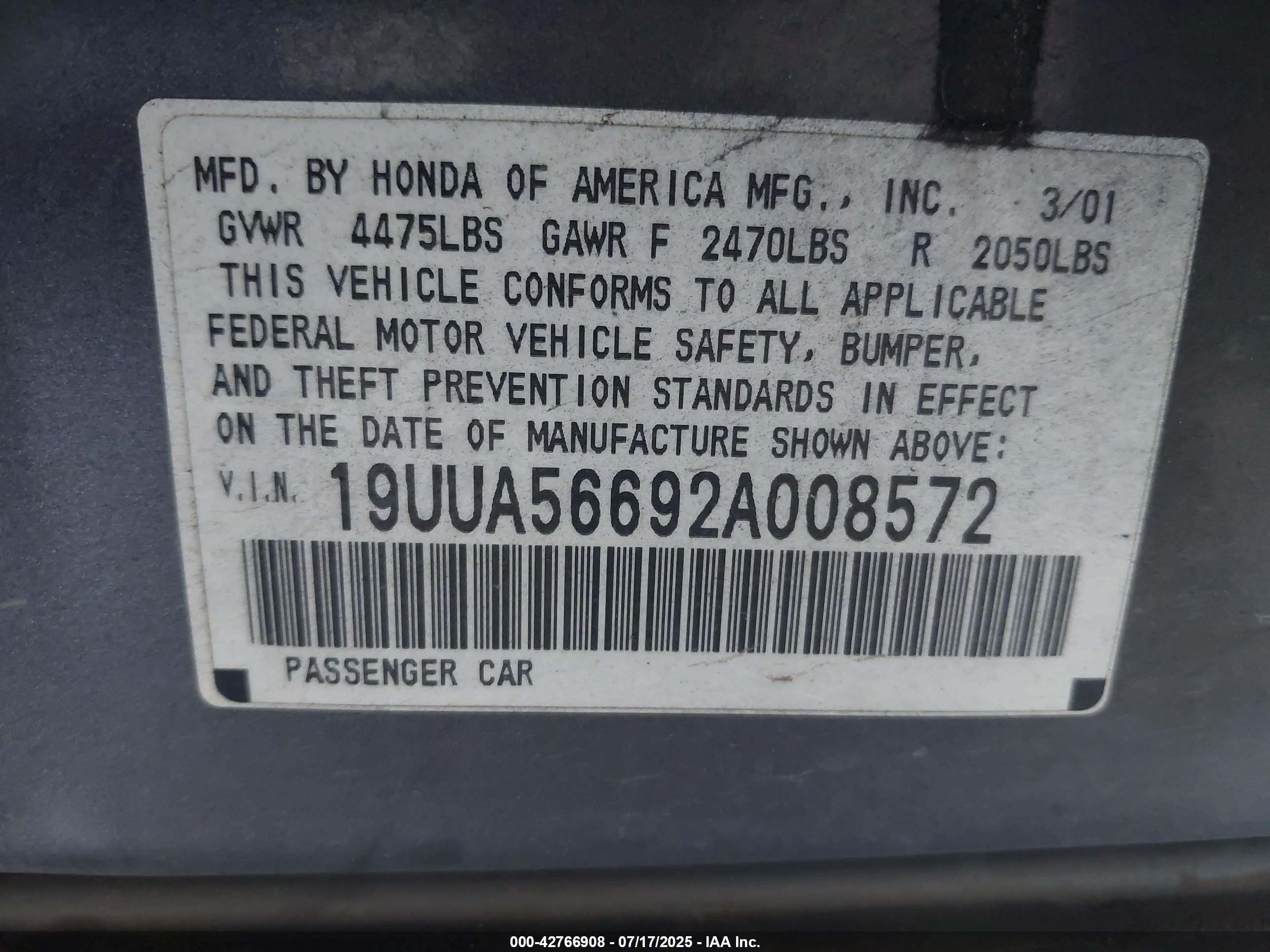 ACURA TL image 9