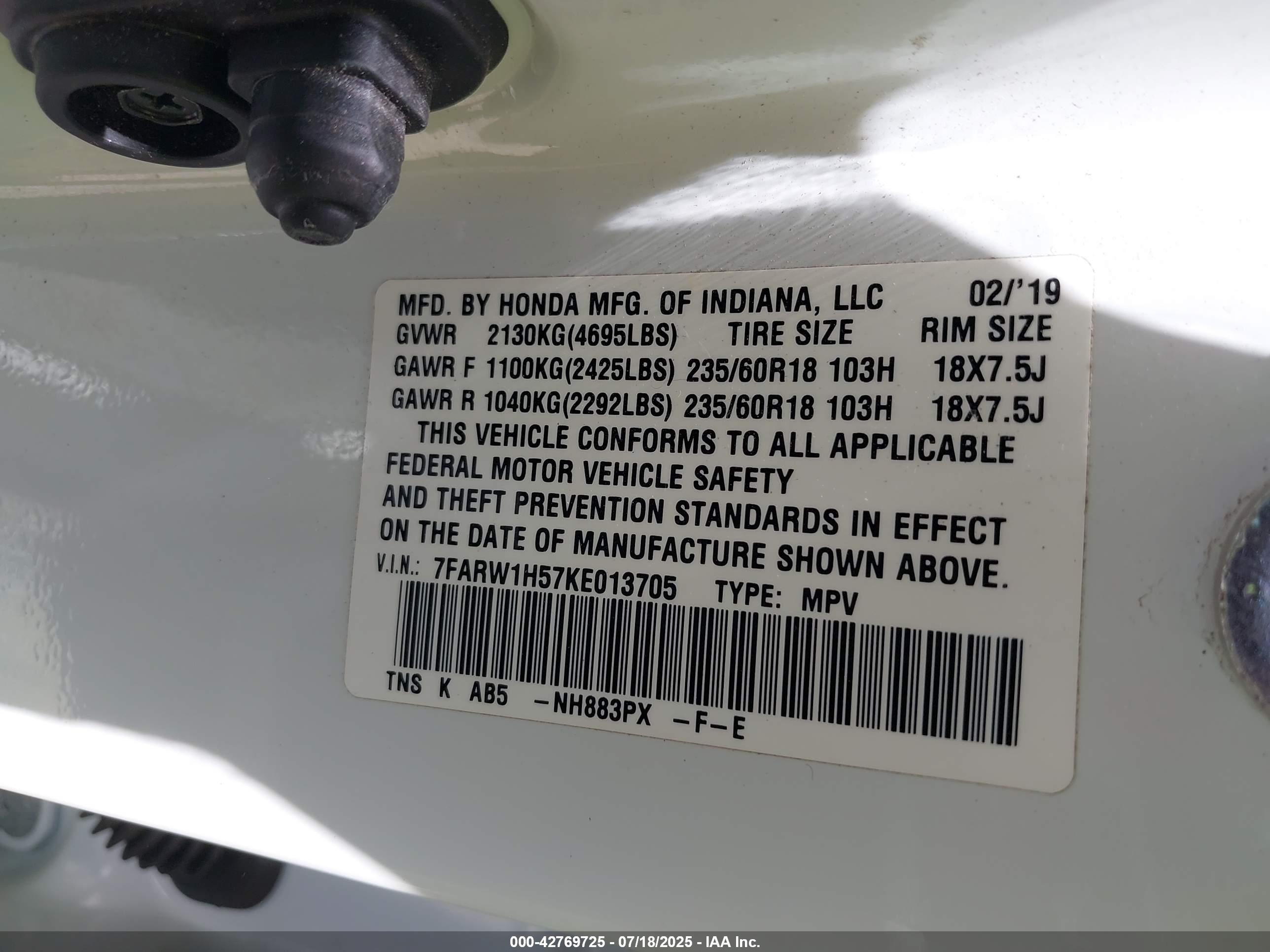 HONDA CR-V image 9