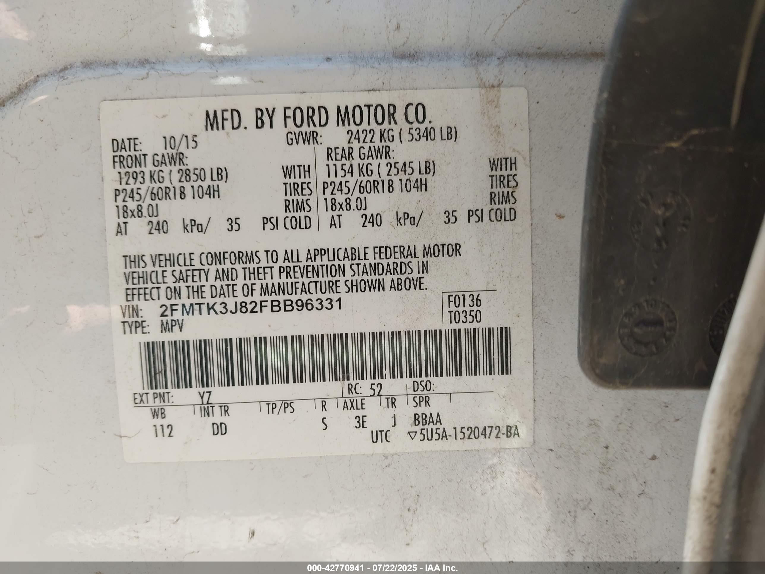FORD EDGE image 9