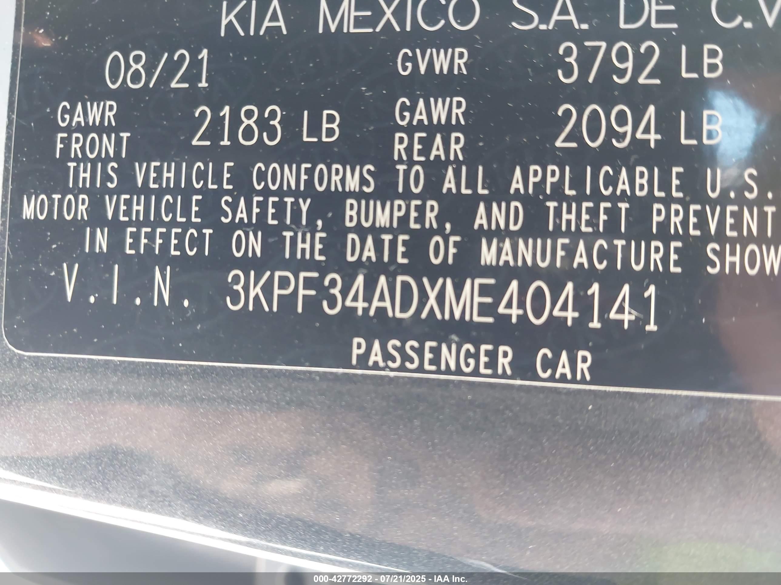 KIA FORTE image 9
