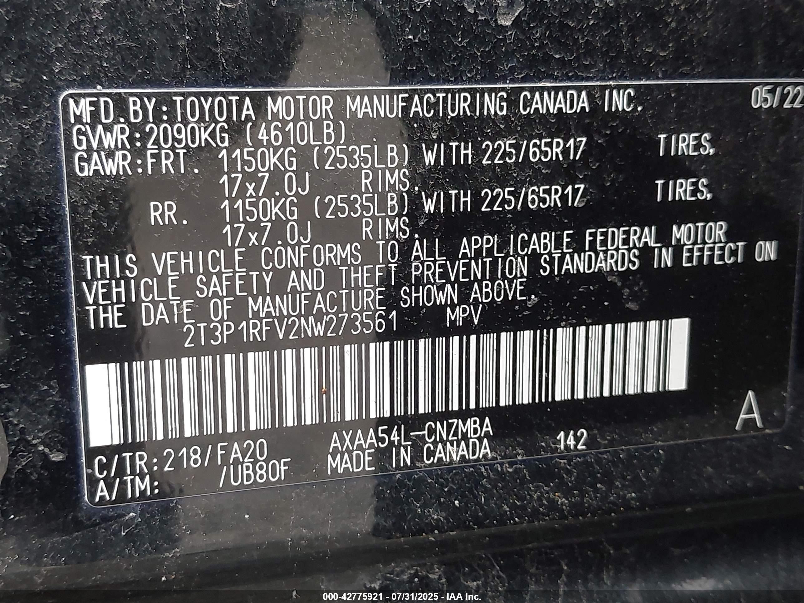 TOYOTA RAV4 image 9