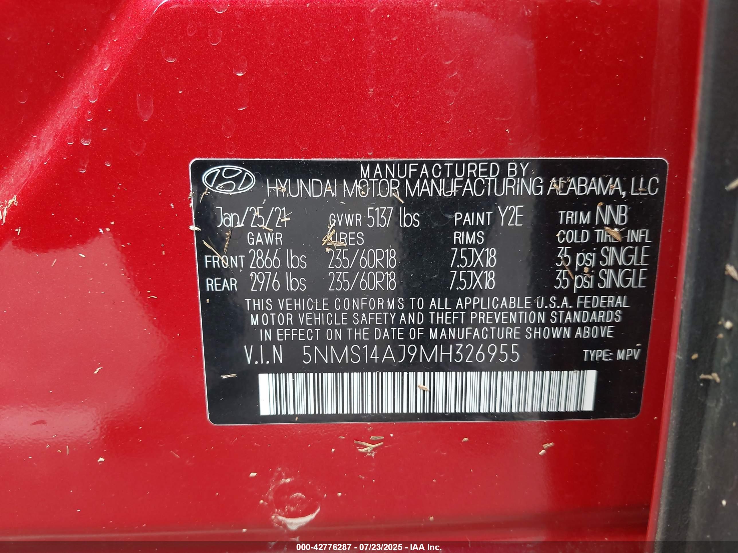 HYUNDAI SANTA image 9