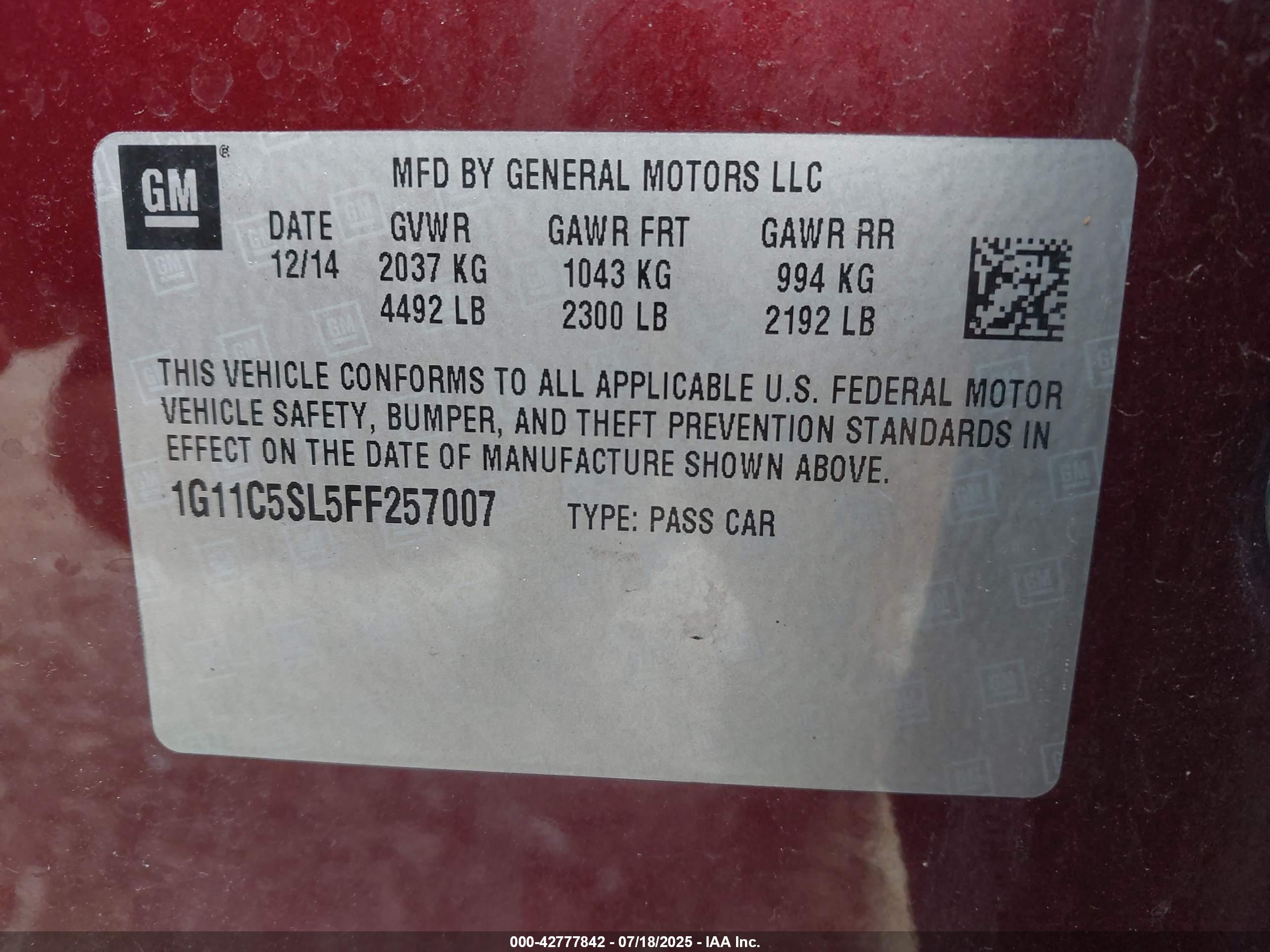 CHEVROLET MALIBU image 9