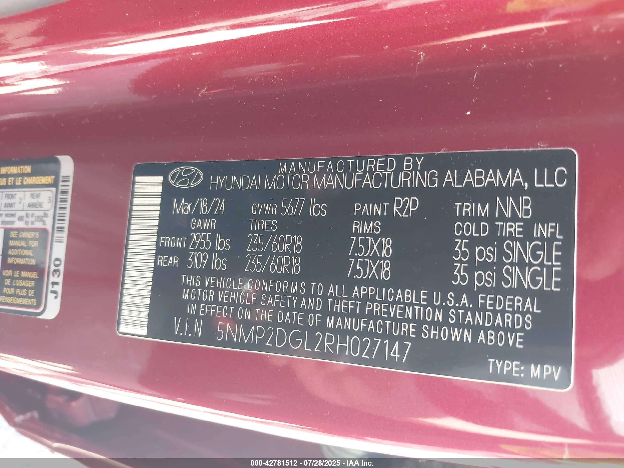 HYUNDAI SANTA image 9