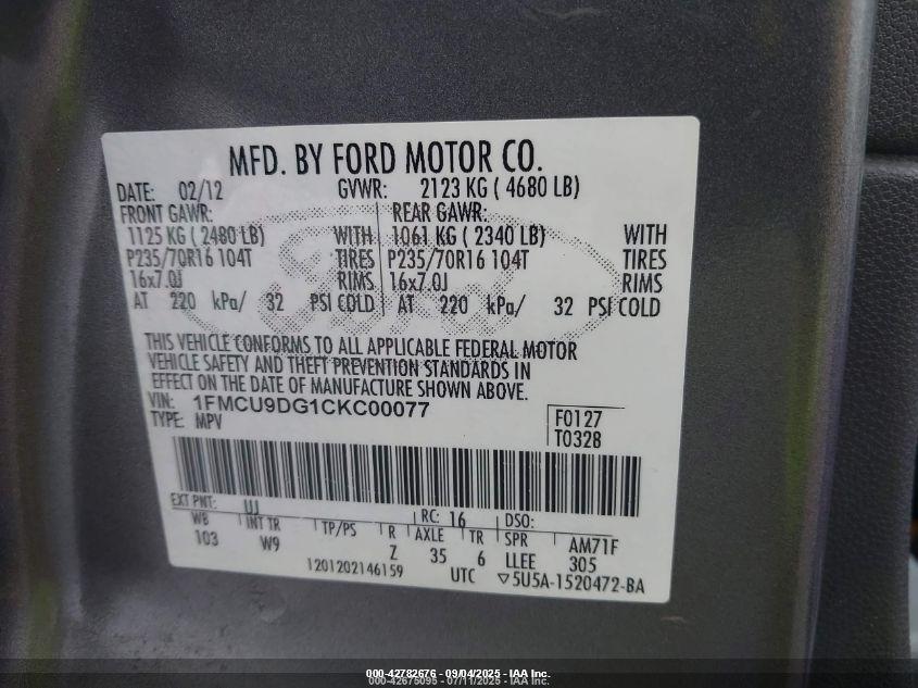 FORD ESCAPE image 9