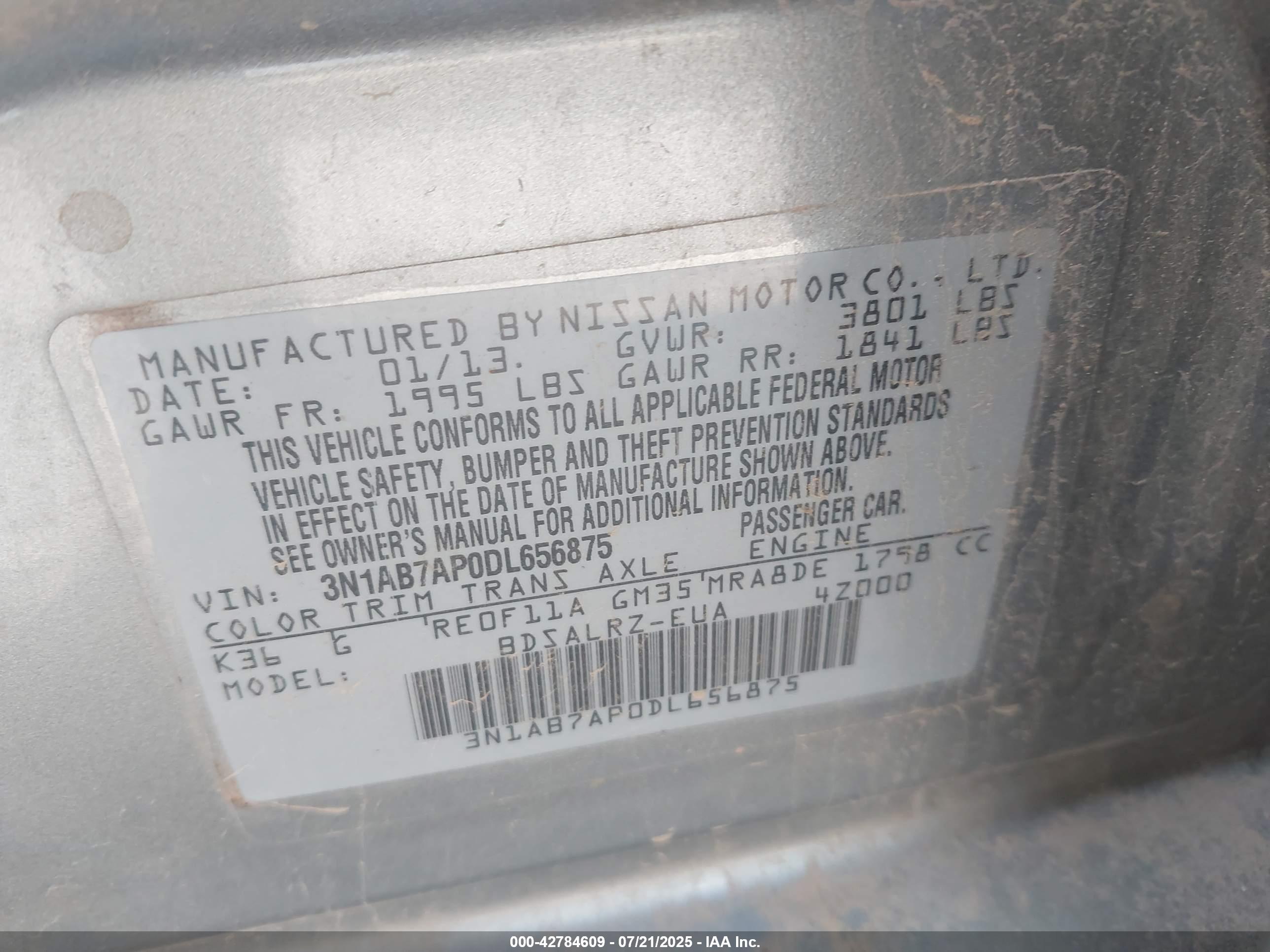 NISSAN SENTRA image 9