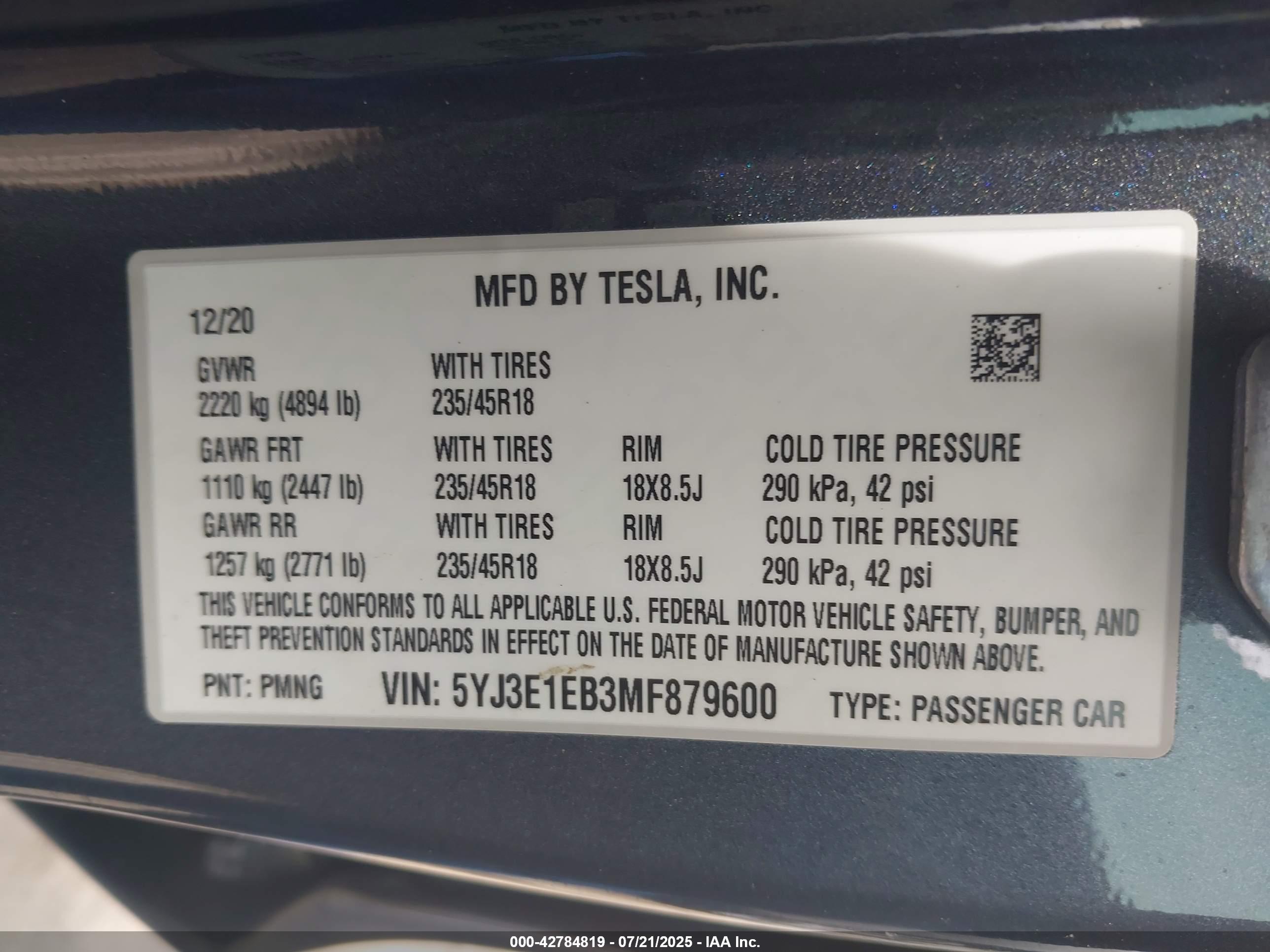 TESLA MODEL image 9