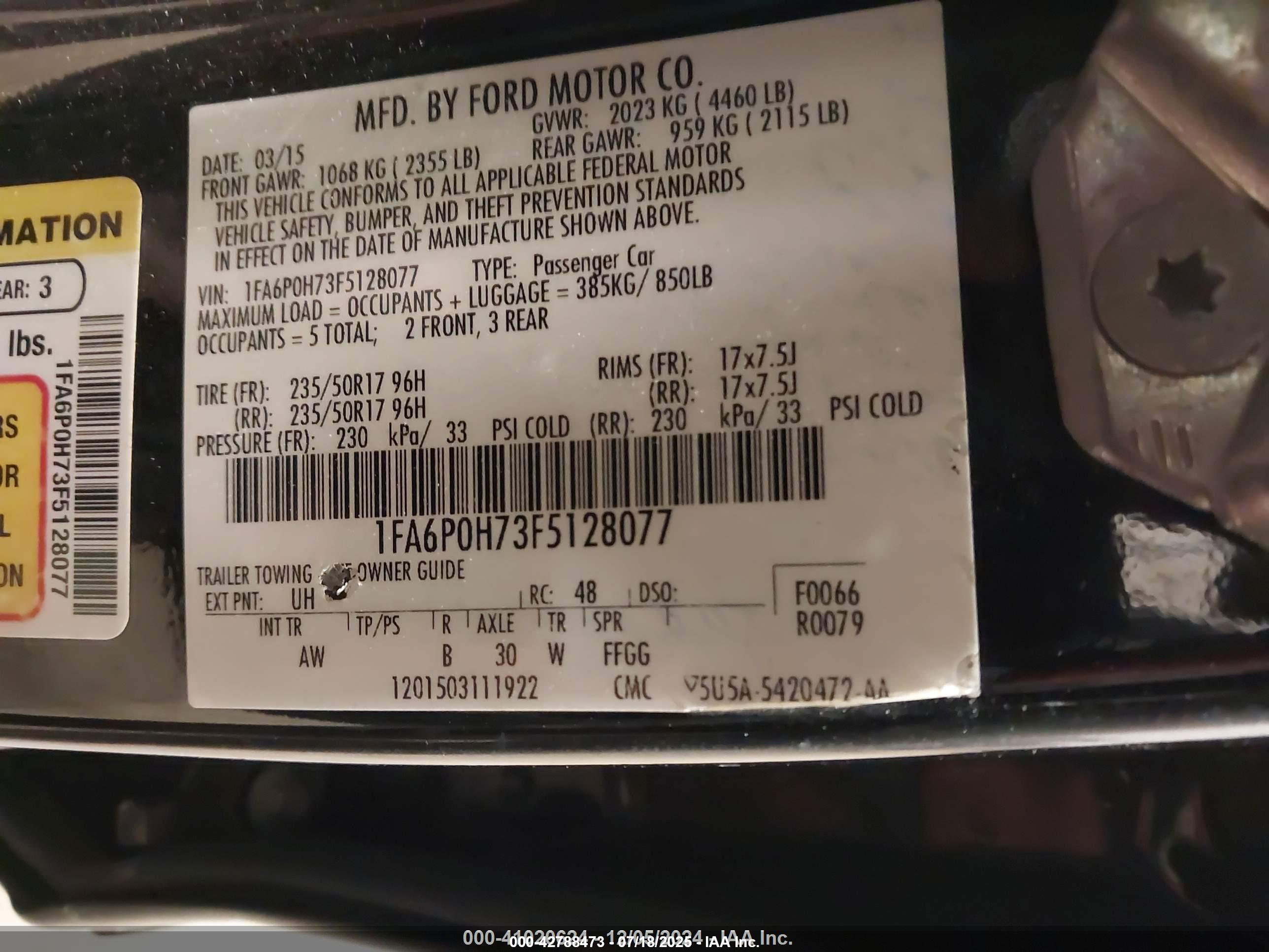 FORD FUSION image 9