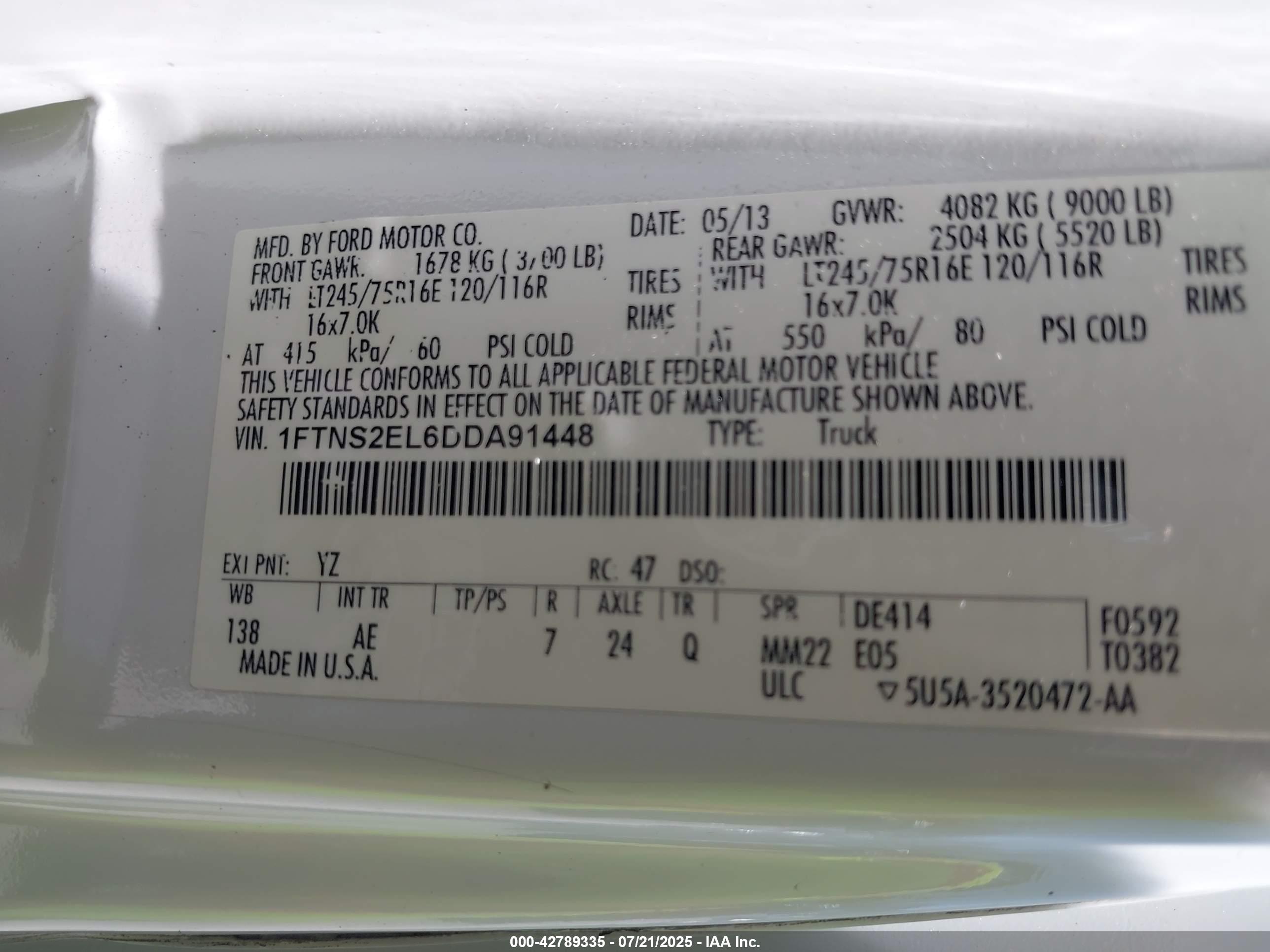 FORD E-250 image 9