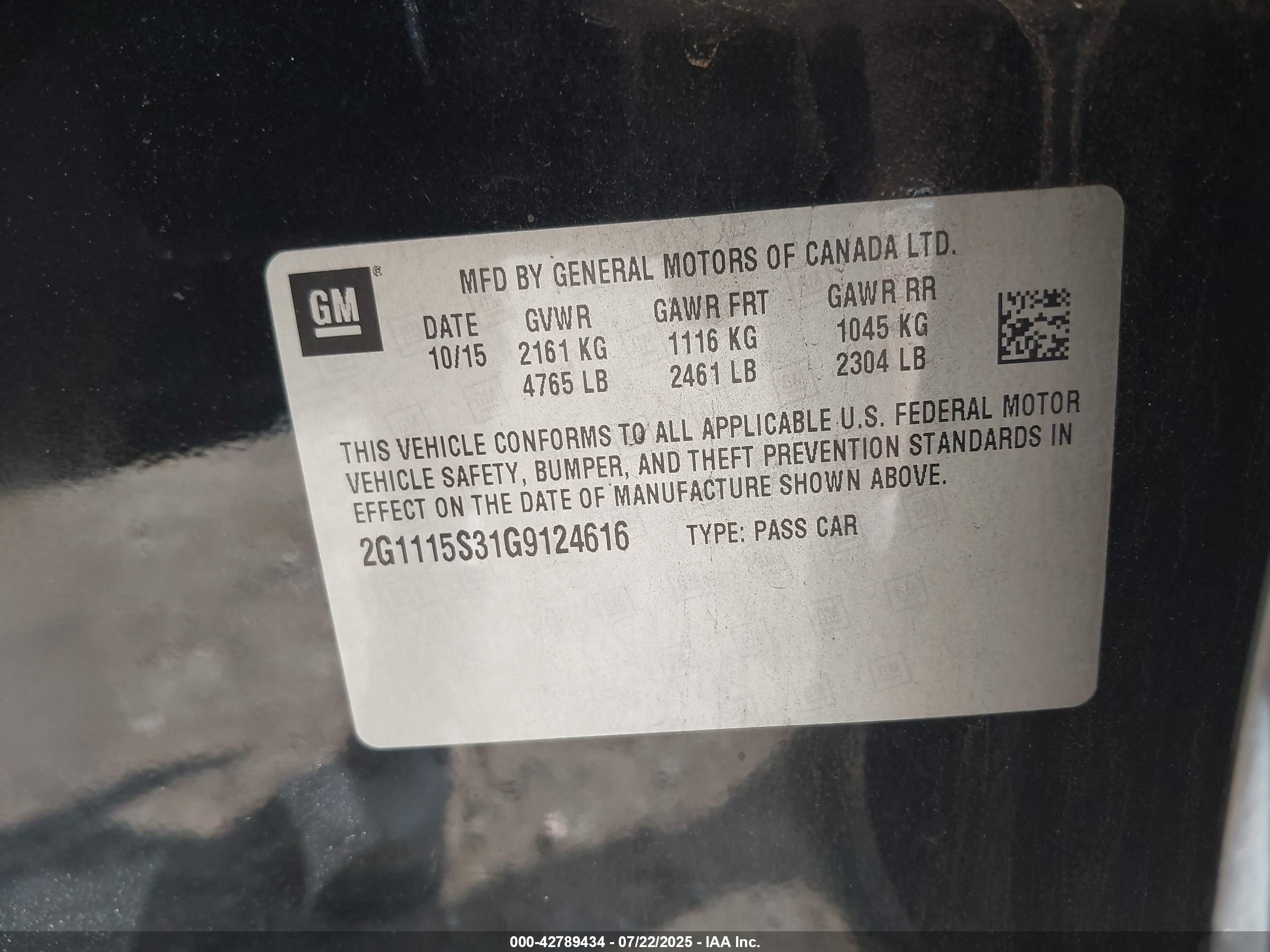 CHEVROLET IMPALA image 9