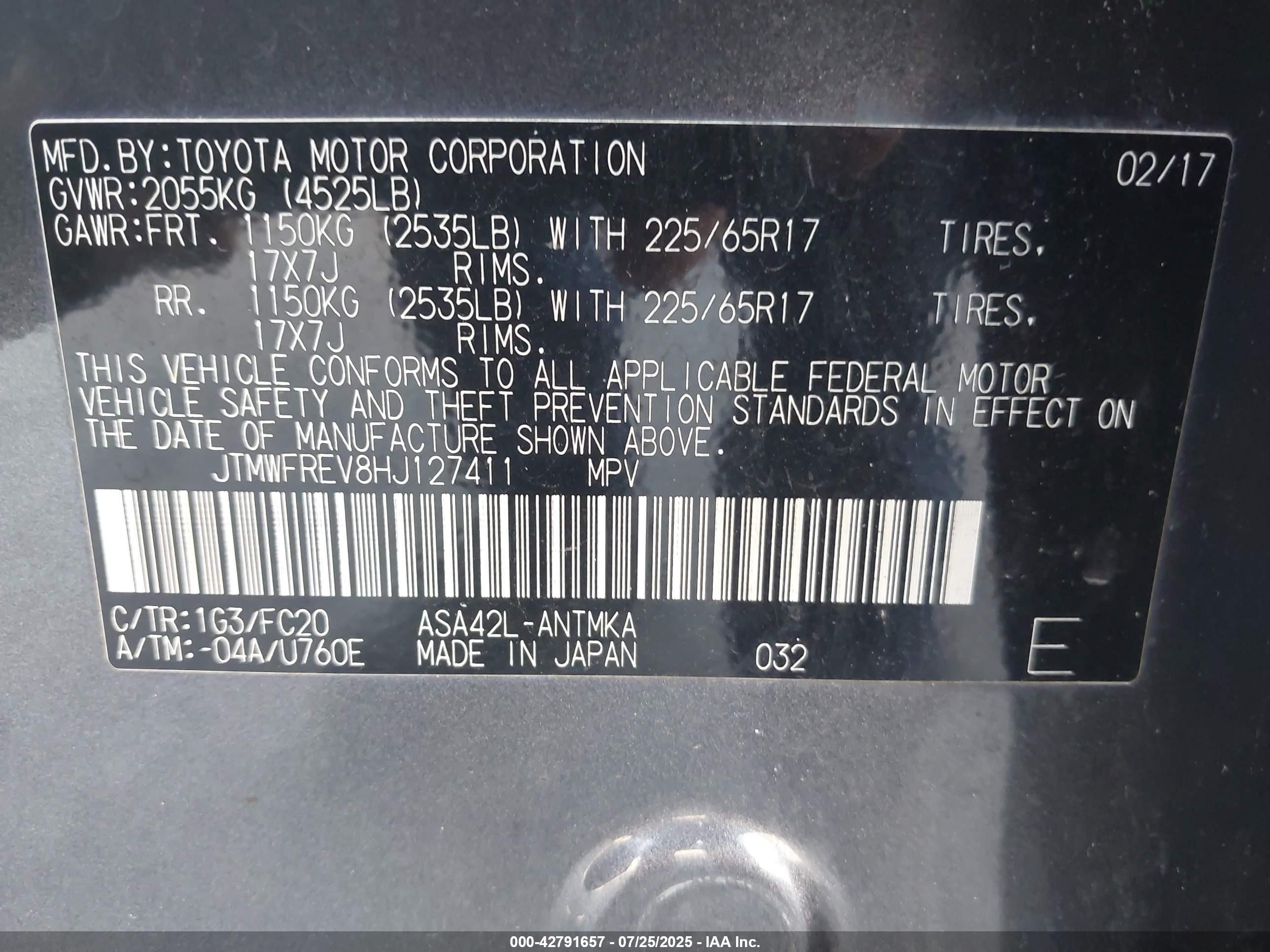 TOYOTA RAV4 image 9