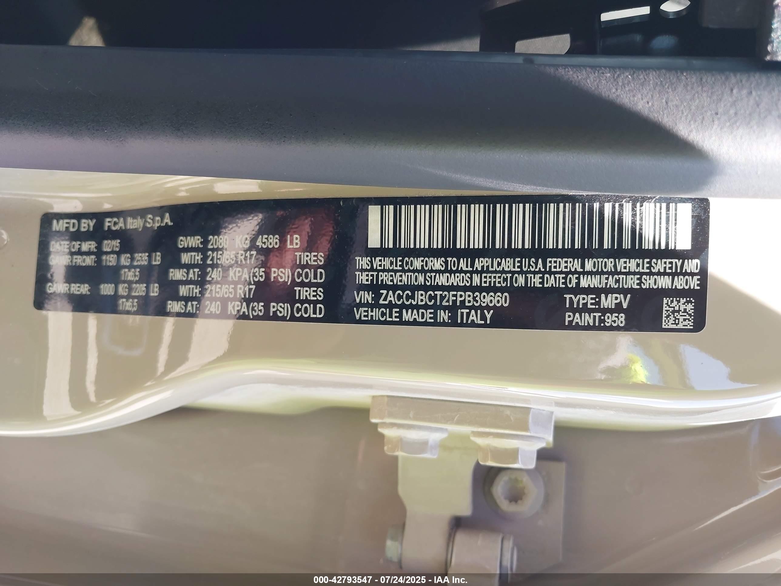 JEEP RENEGADE image 9
