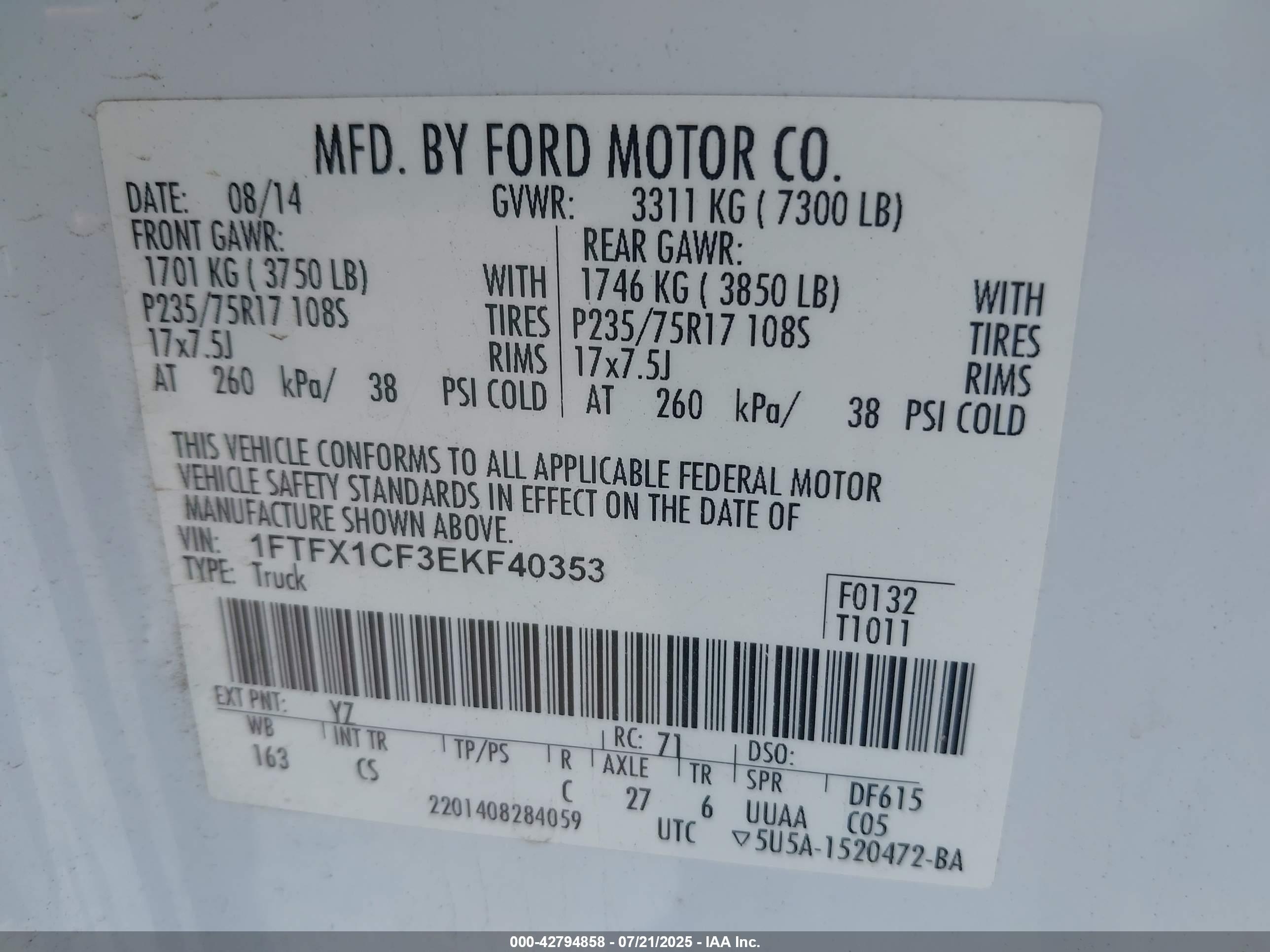 FORD F-150 image 9