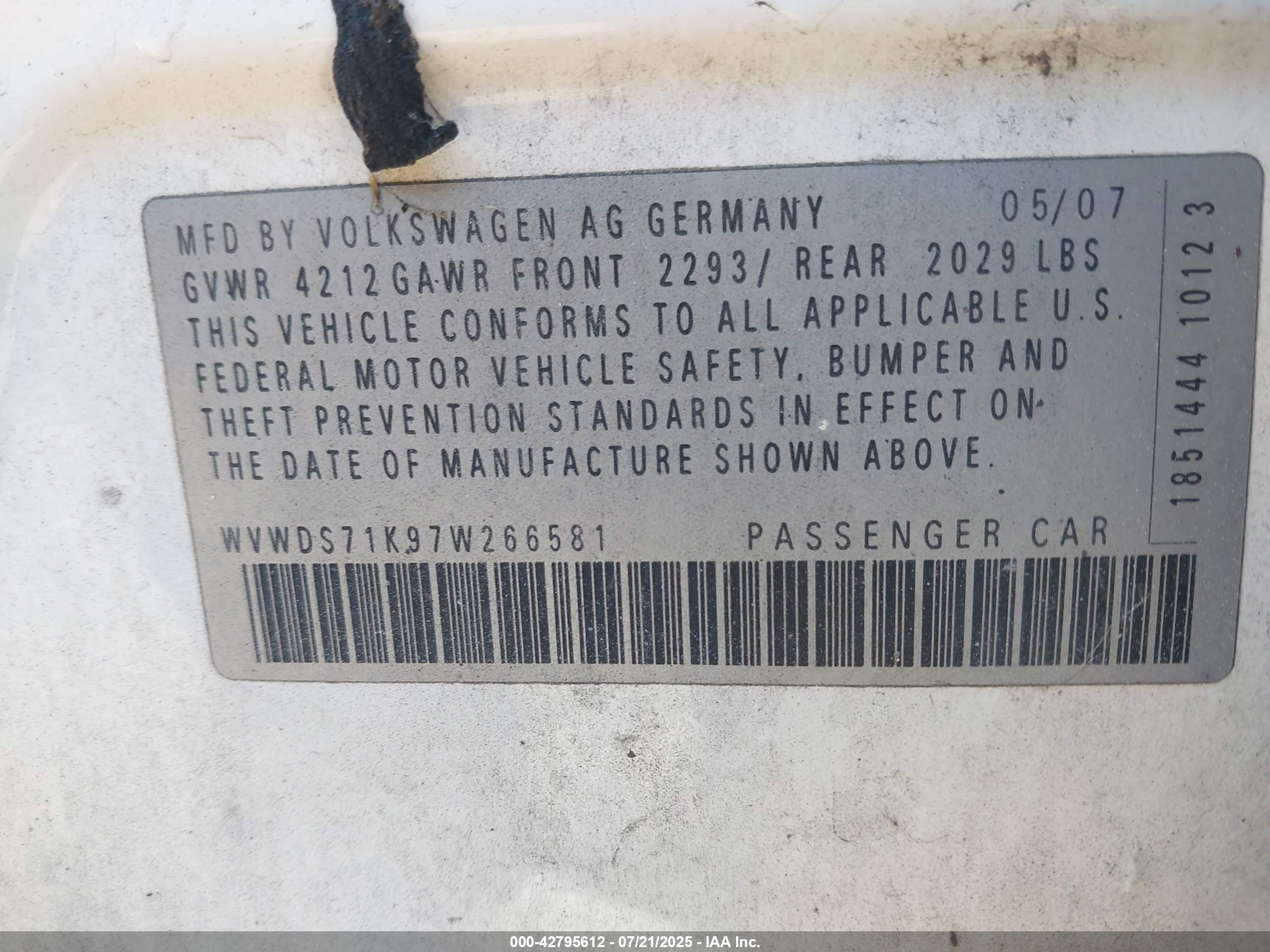 VOLKSWAGEN RABBIT image 9