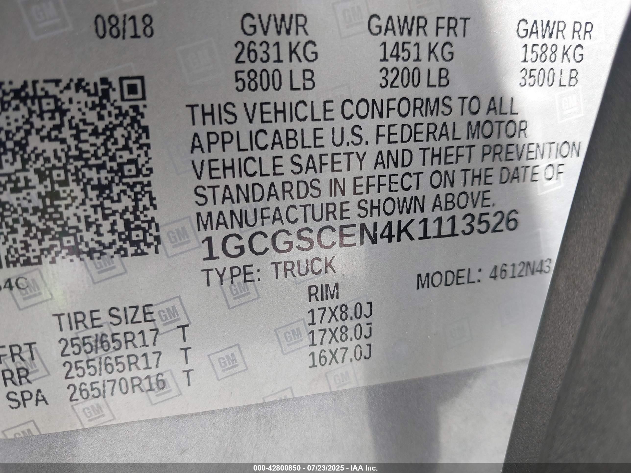 CHEVROLET COLORADO image 9