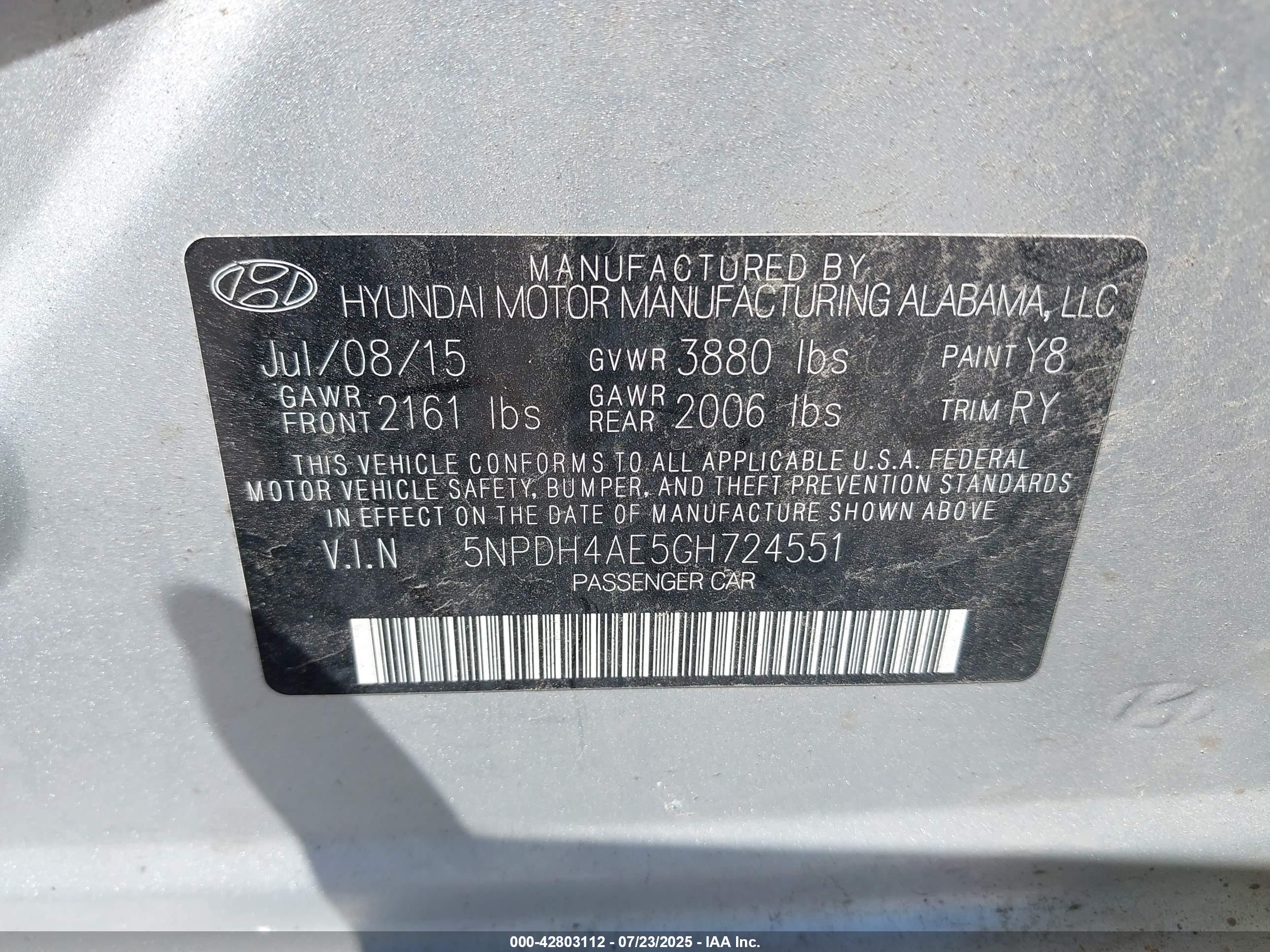 HYUNDAI ELANTRA image 9