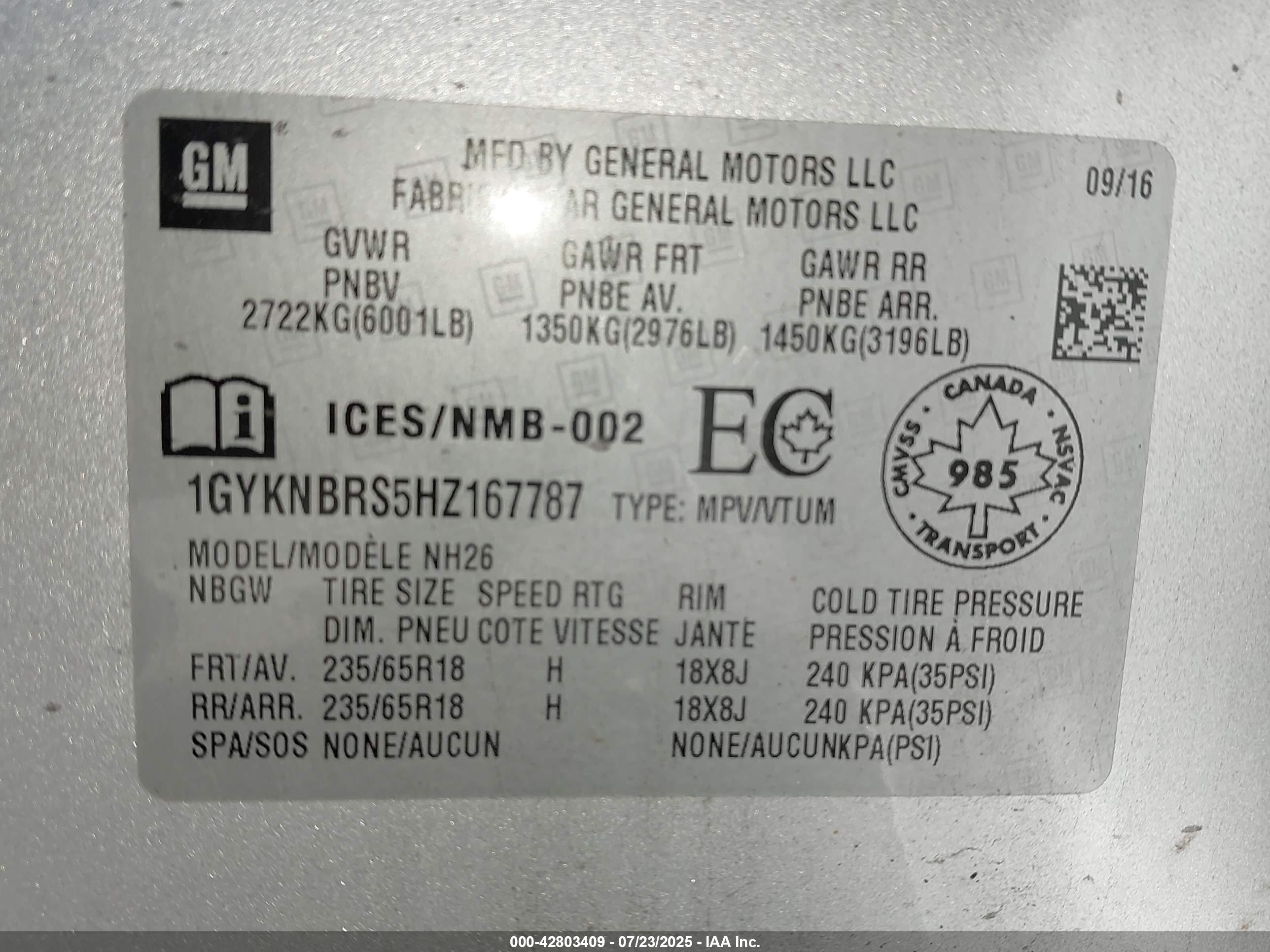 CADILLAC XT5 image 9