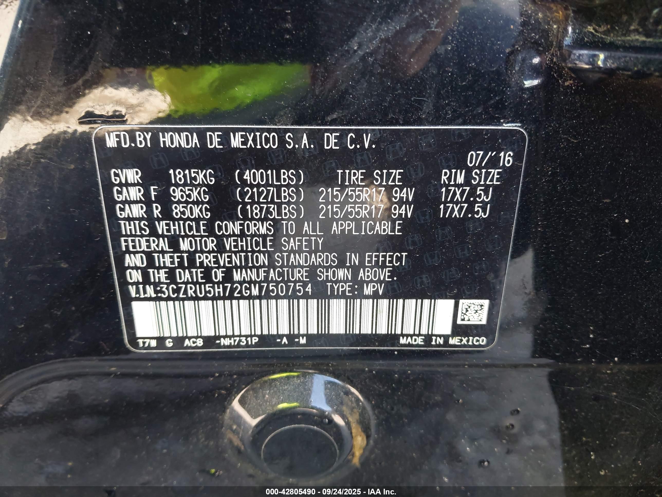HONDA HR-V image 9