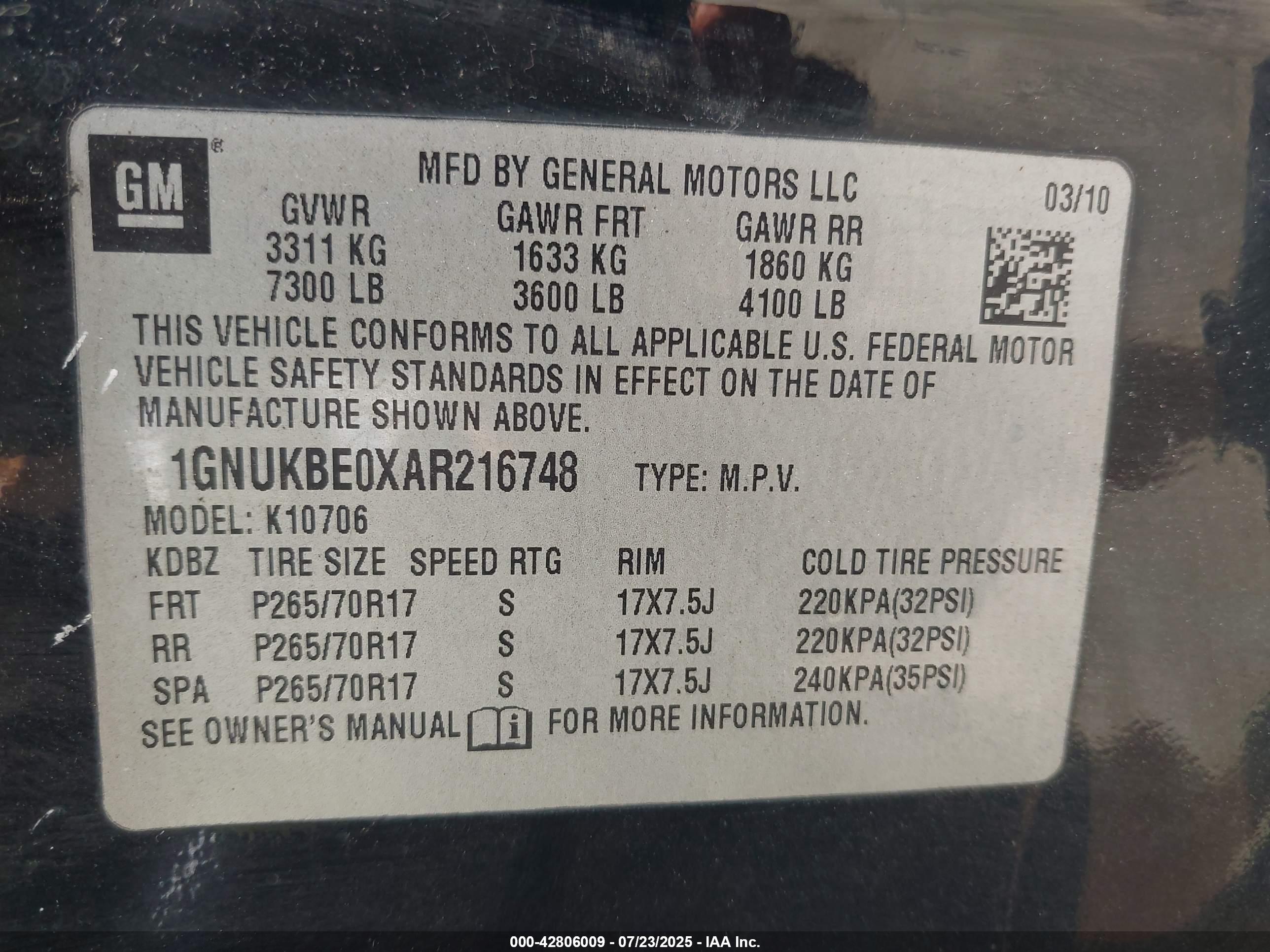 CHEVROLET TAHOE image 9