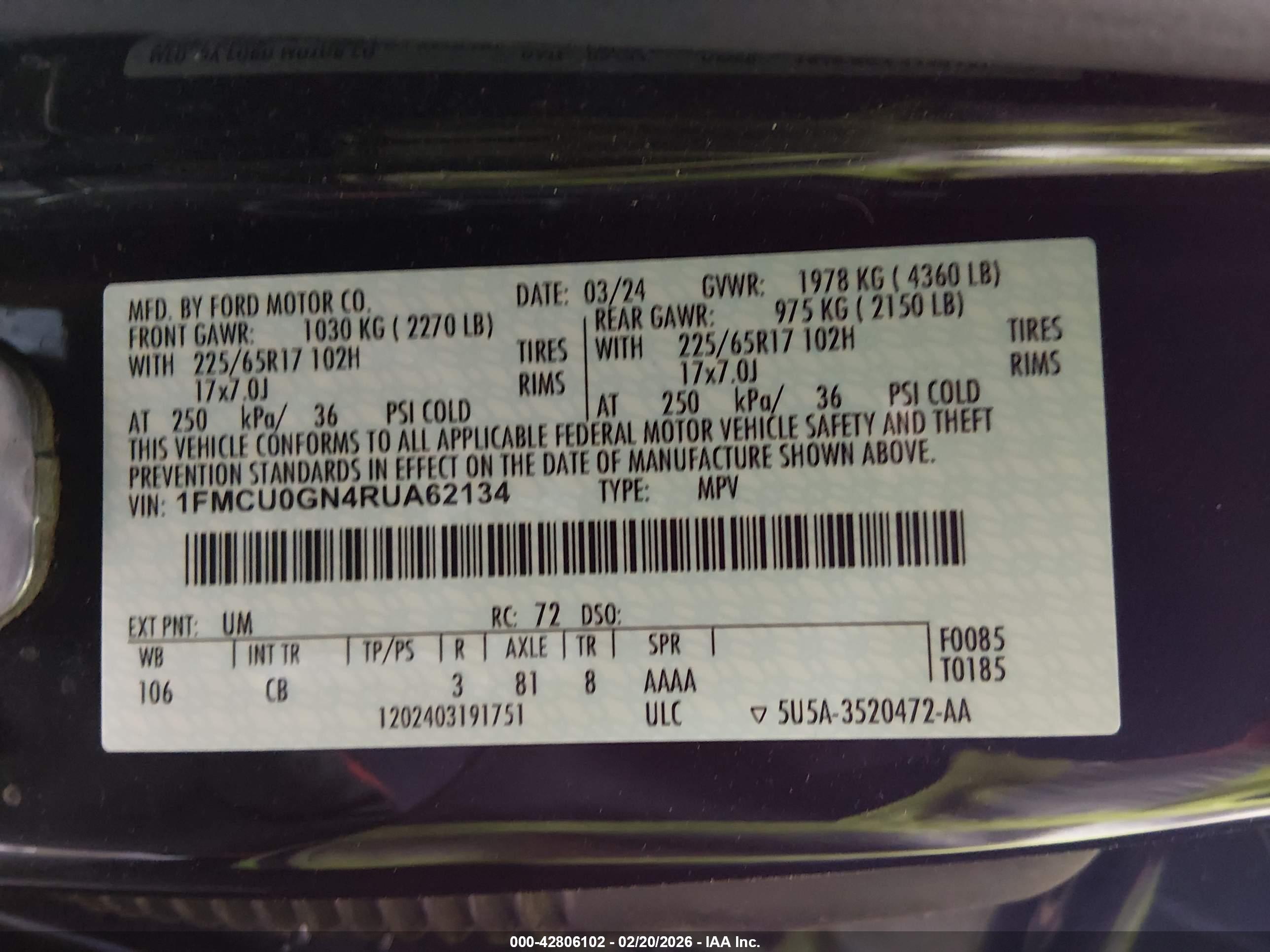 FORD ESCAPE image 9