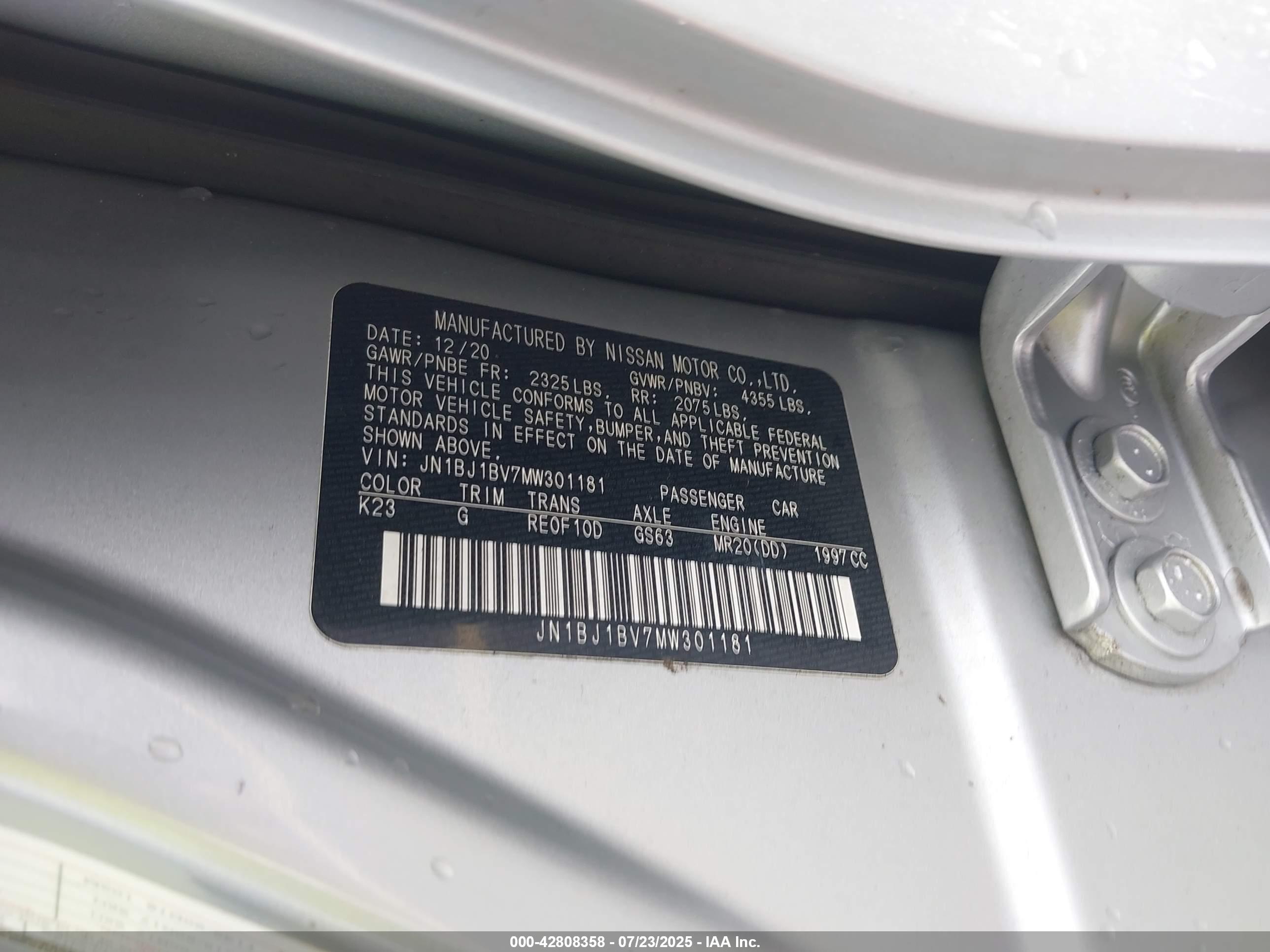 NISSAN ROGUE image 9