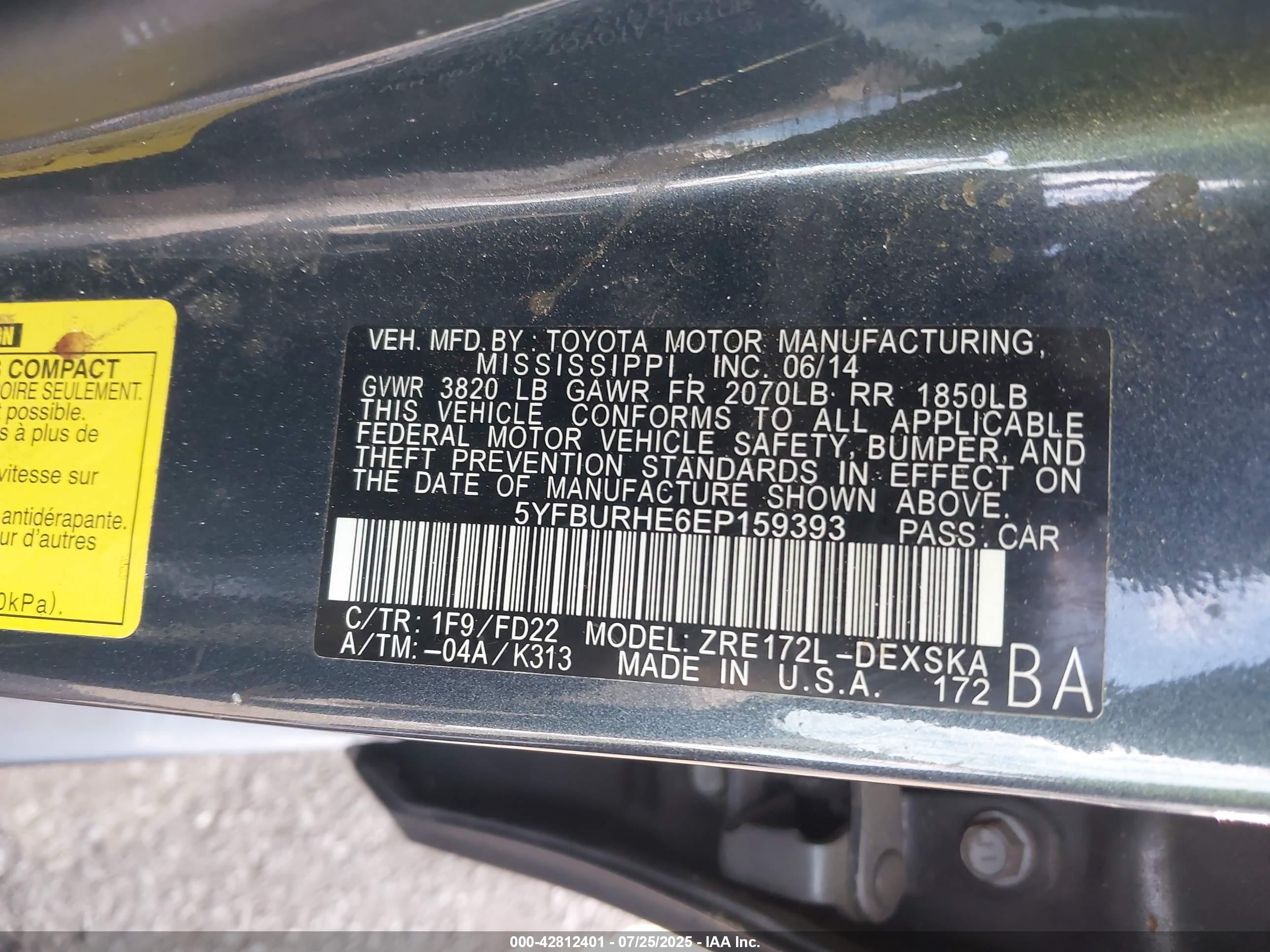 TOYOTA COROLLA image 9