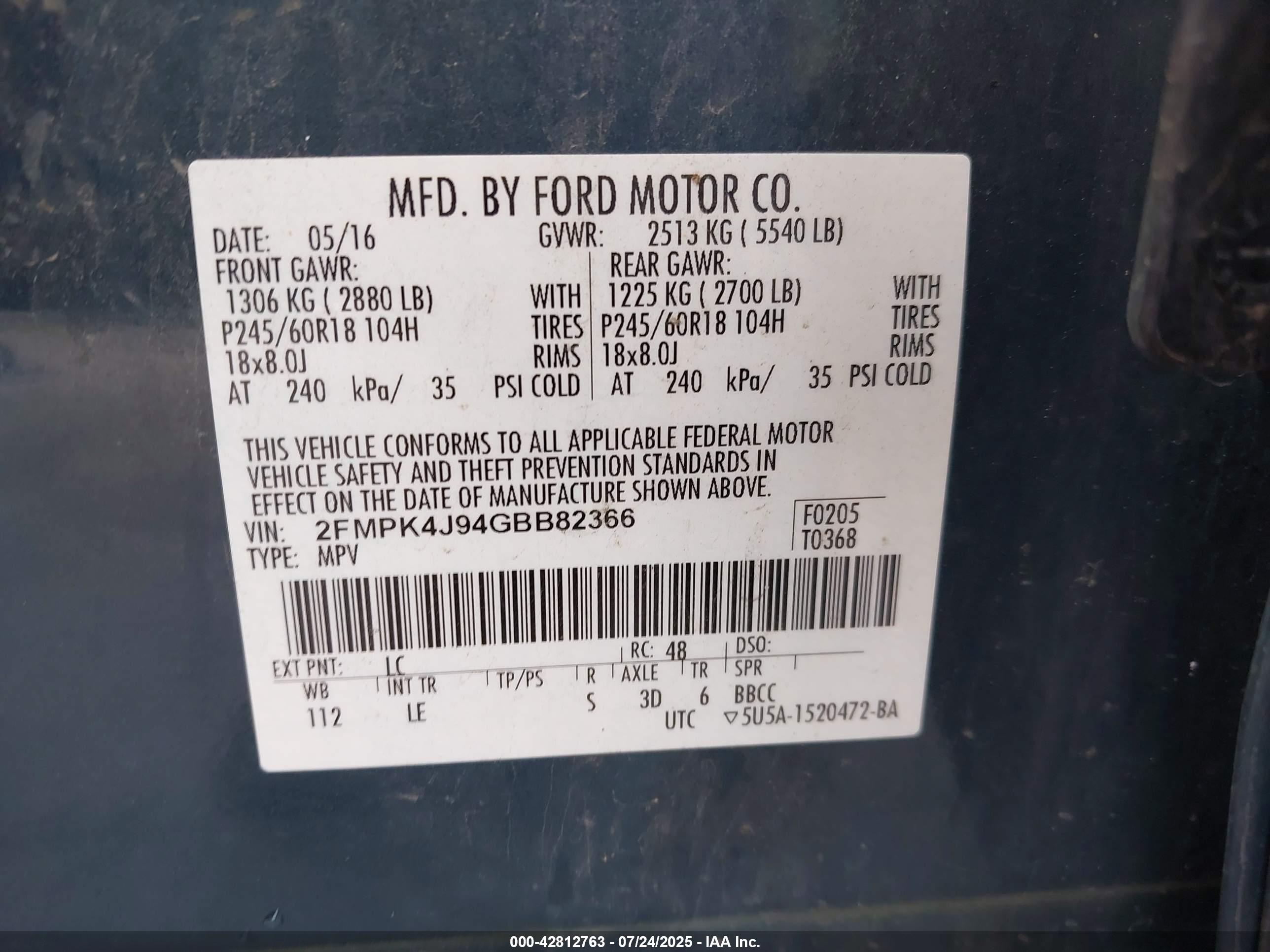 FORD EDGE image 9