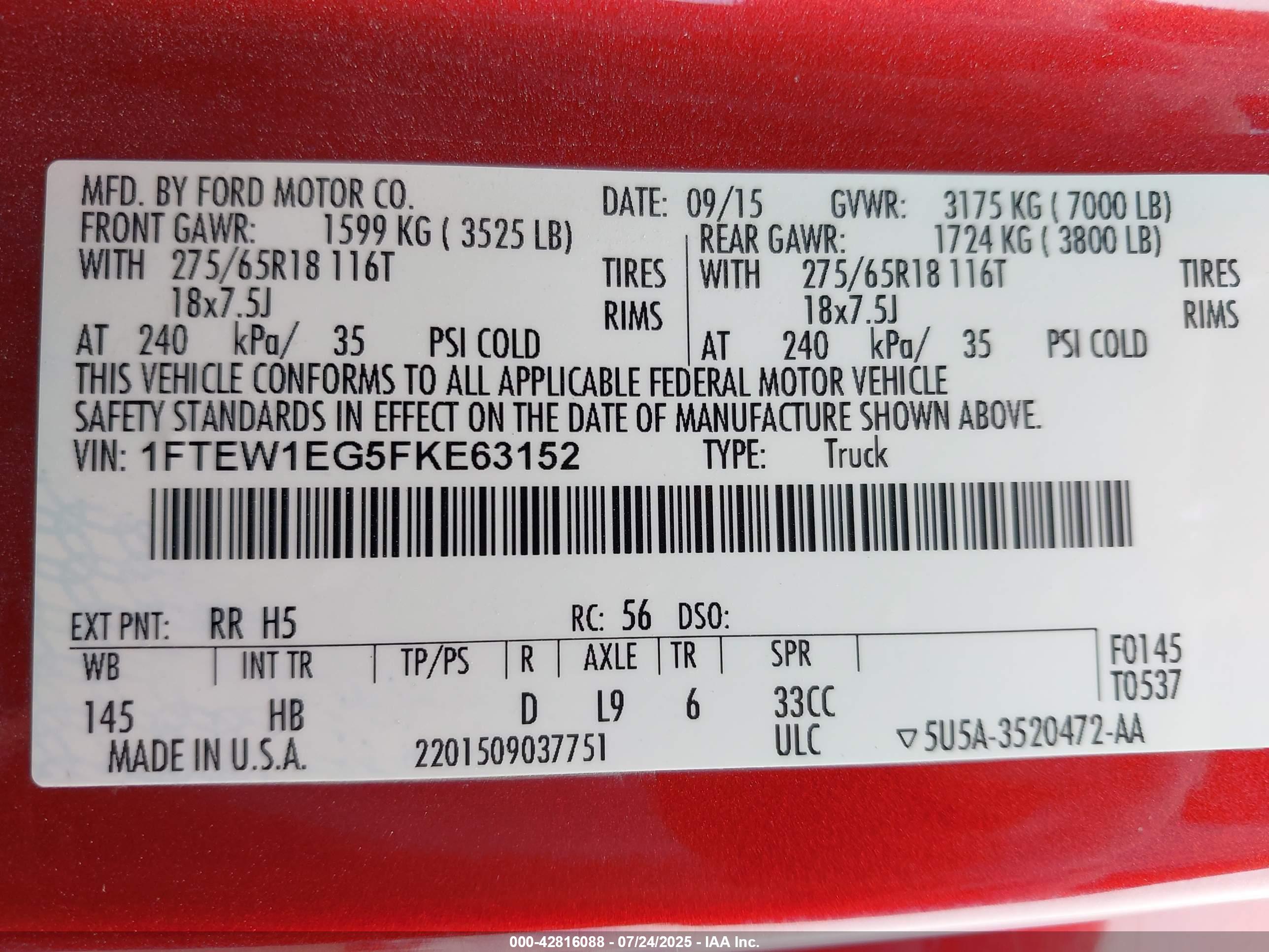 FORD F-150 image 9