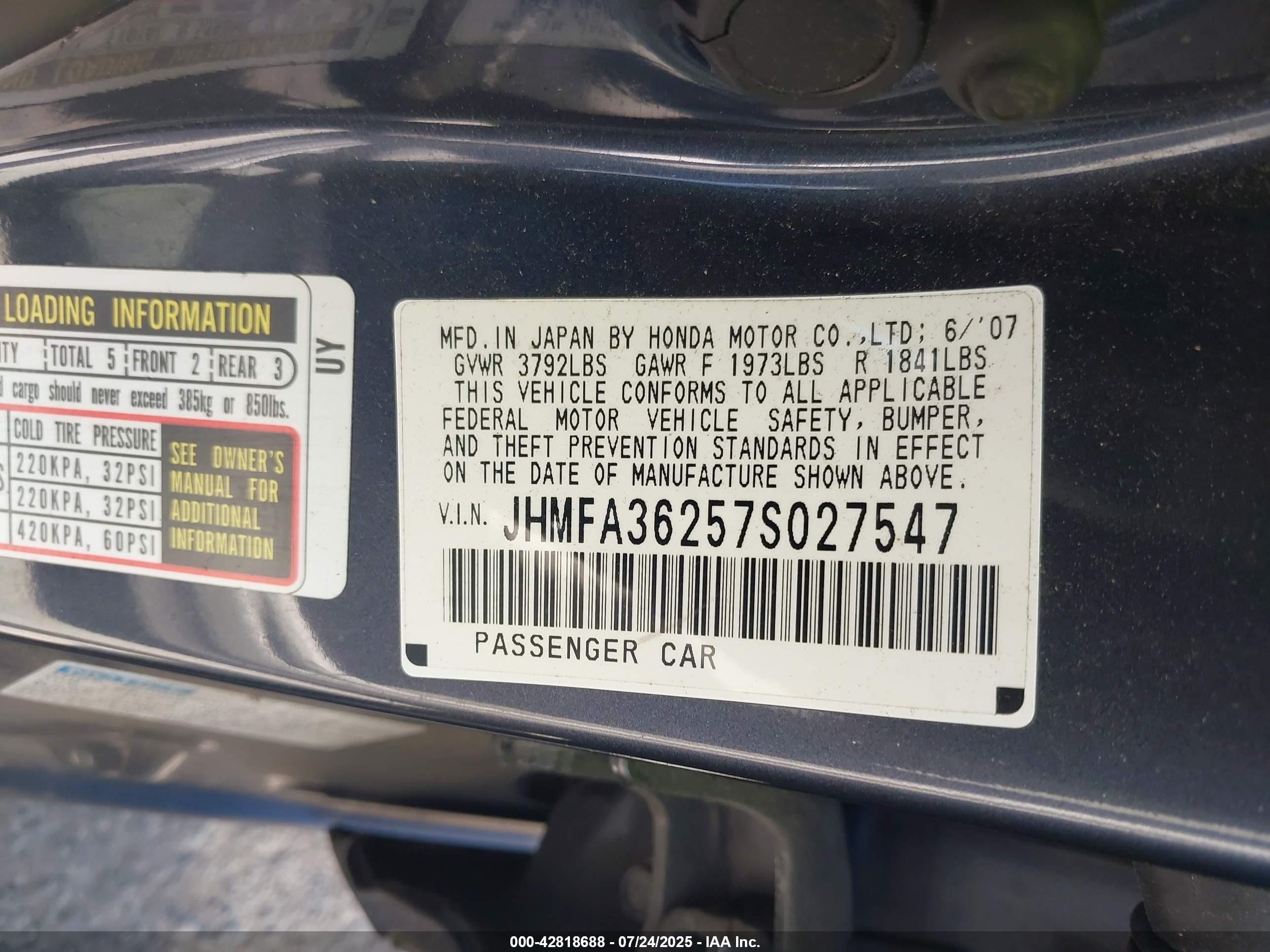 HONDA CIVIC image 9